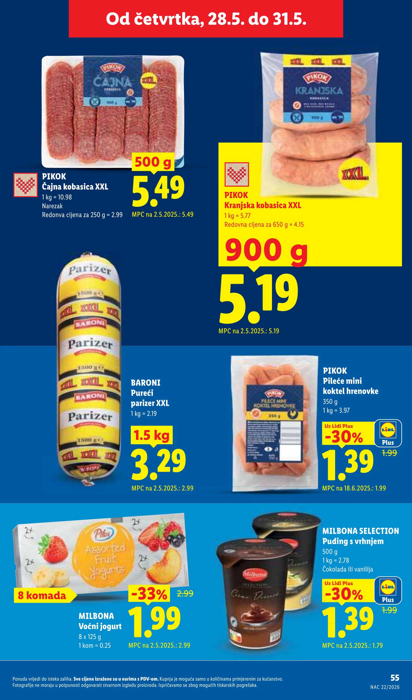 lidl - Novi Lidl katalog od ponedjeljka, 25.05.2026 do nedjelje, 31.05.2026 - page: 55
