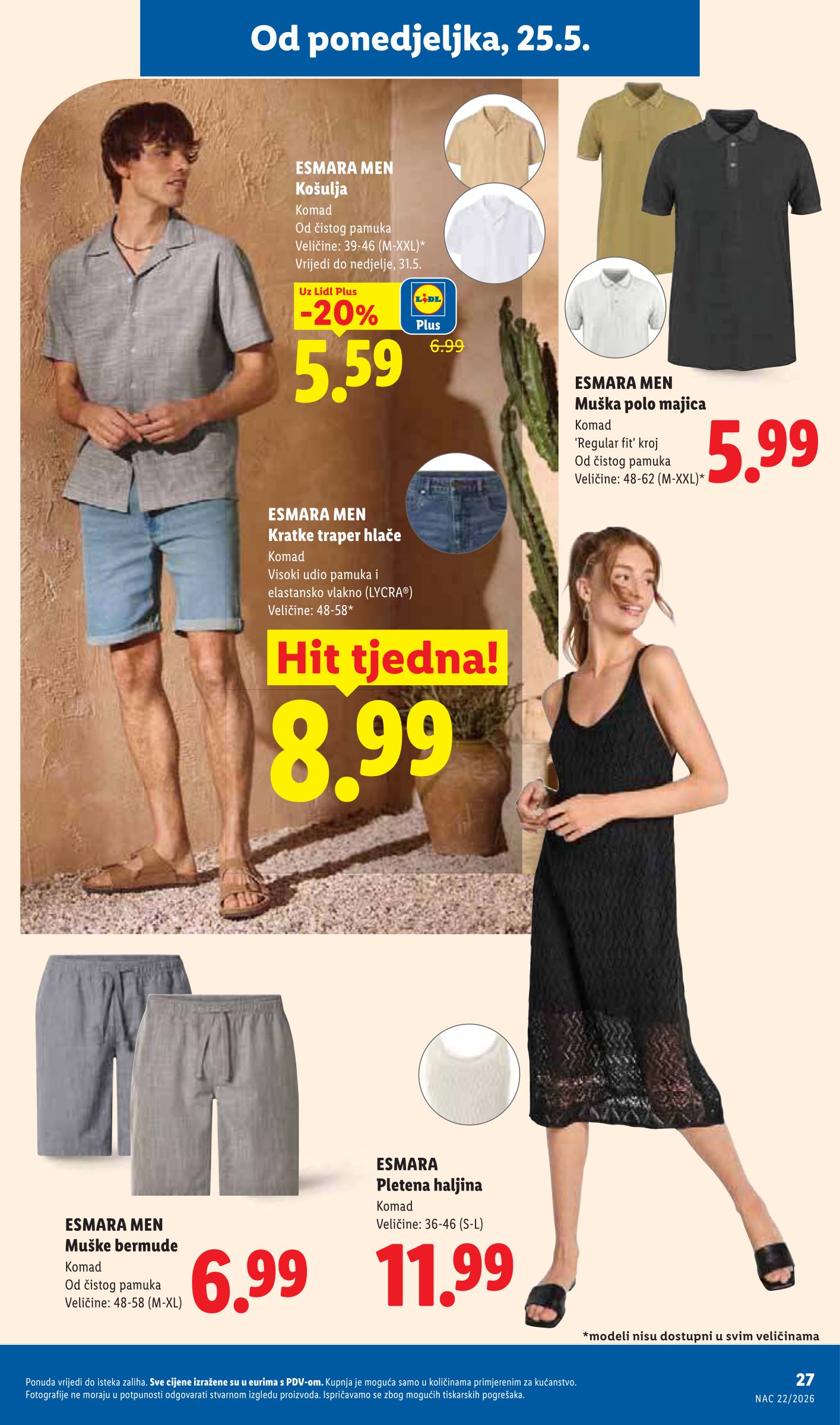 lidl - Novi Lidl katalog od ponedjeljka, 25.05.2026 do nedjelje, 31.05.2026 - page: 27