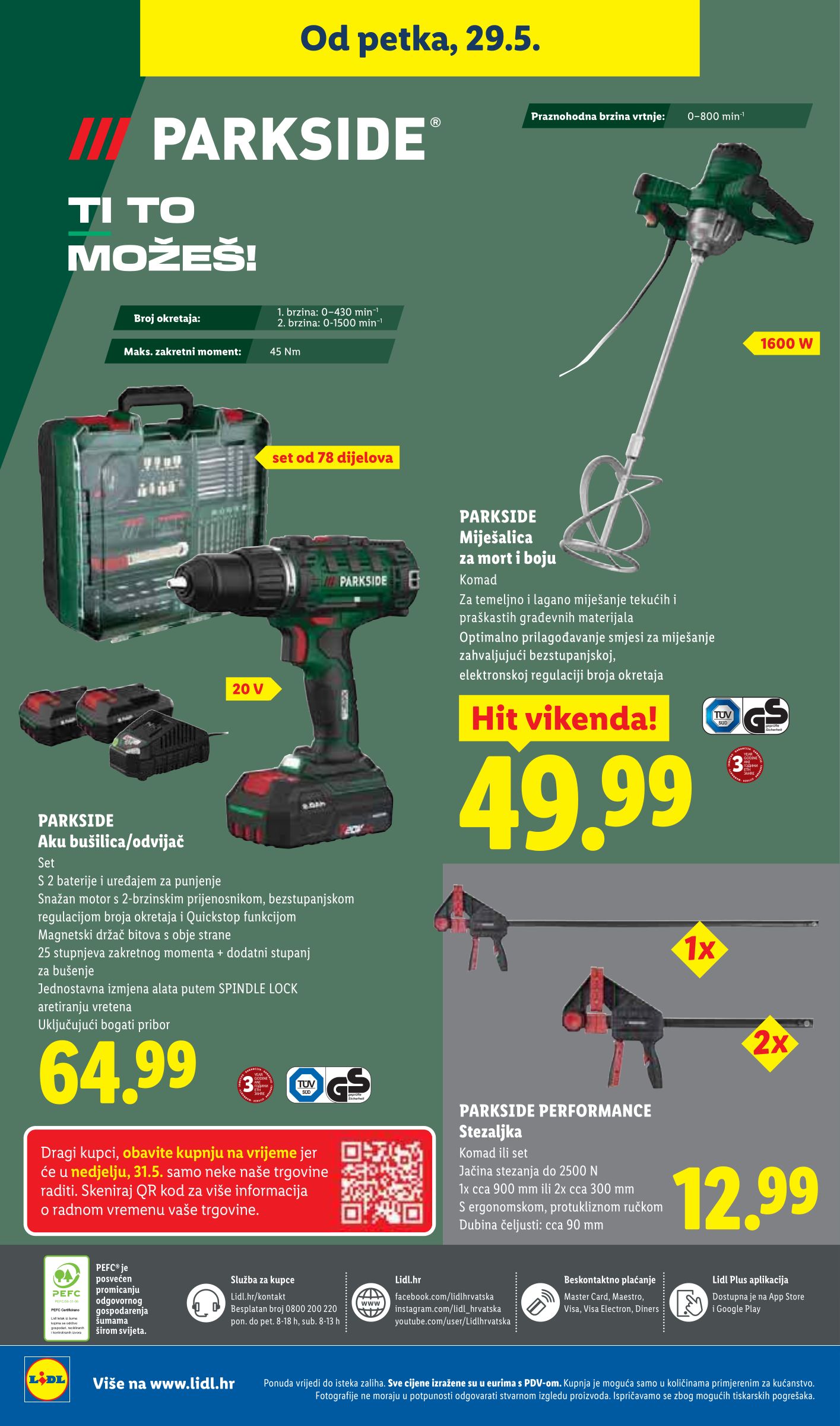 lidl - Novi Lidl katalog od ponedjeljka, 25.05.2026 do nedjelje, 31.05.2026 - page: 72