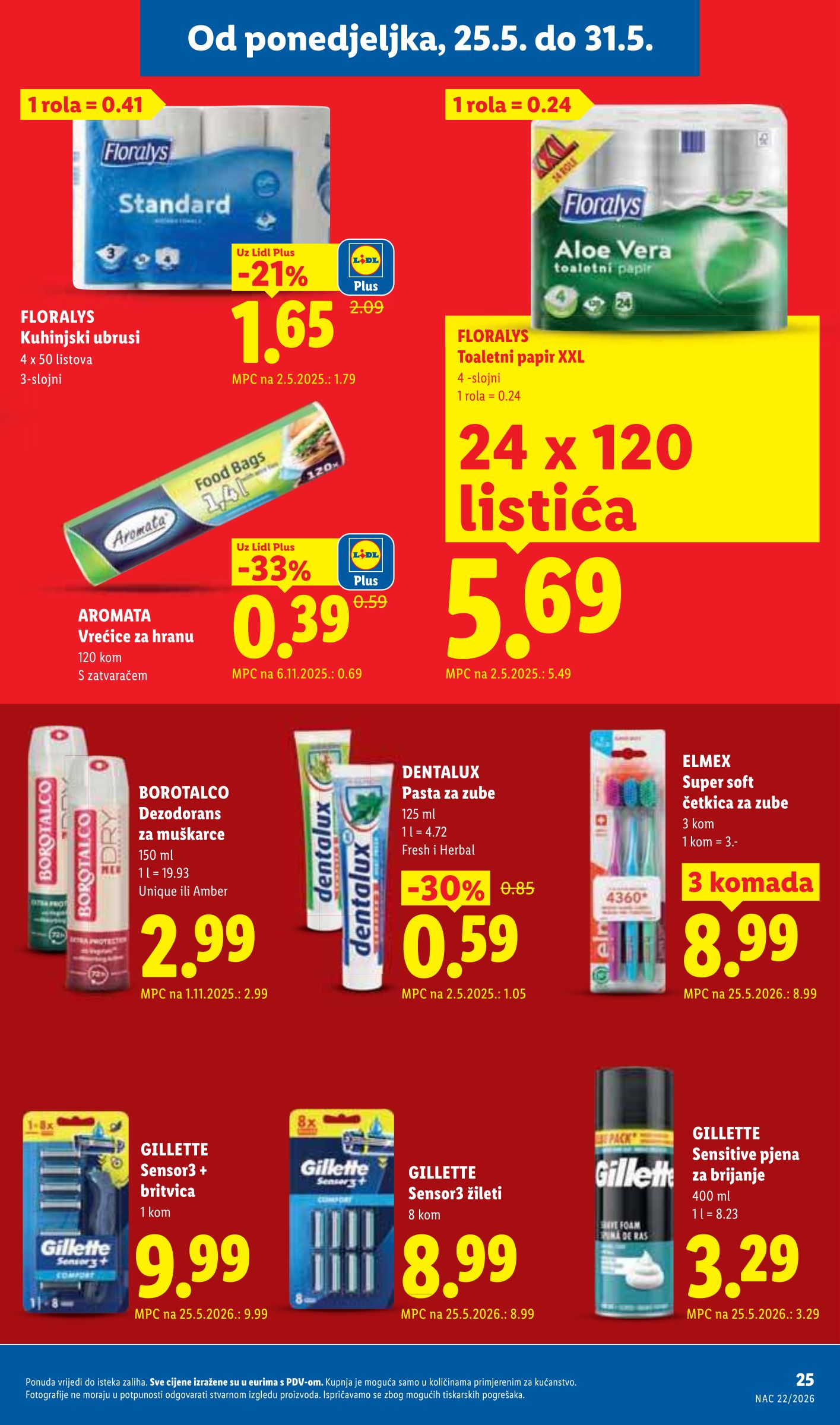 lidl - Novi Lidl katalog od ponedjeljka, 25.05.2026 do nedjelje, 31.05.2026 - page: 25