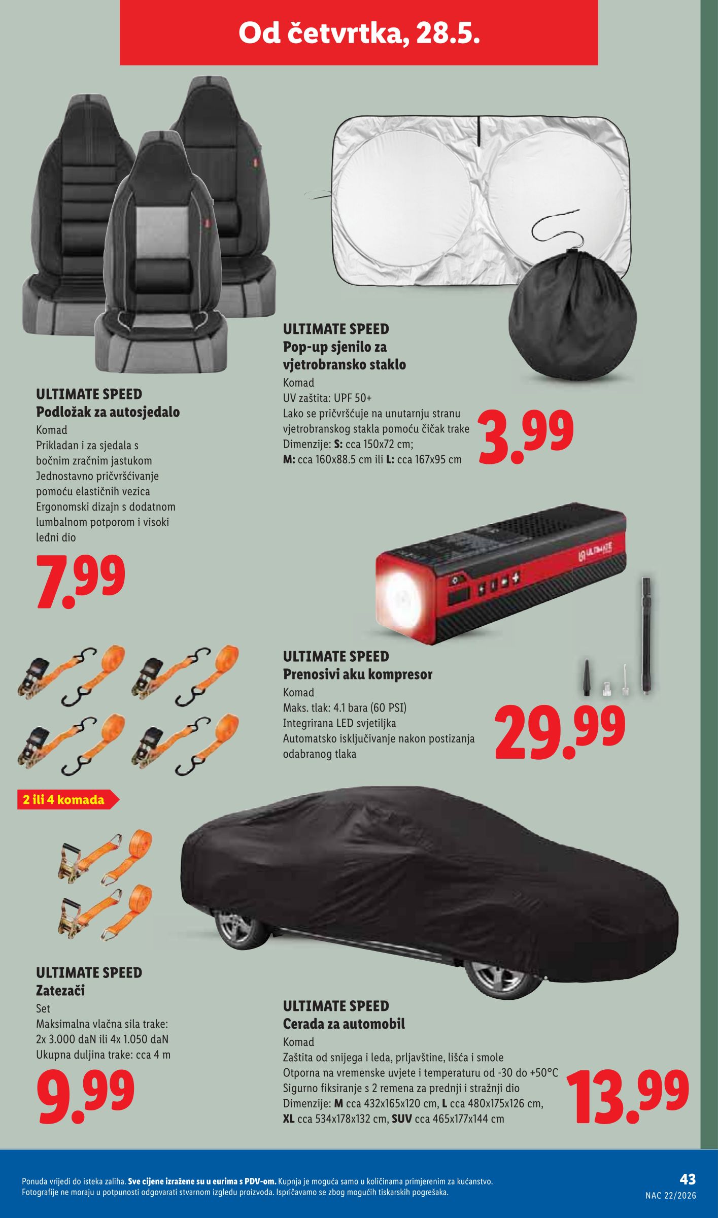 lidl - Novi Lidl katalog od ponedjeljka, 25.05.2026 do nedjelje, 31.05.2026 - page: 43