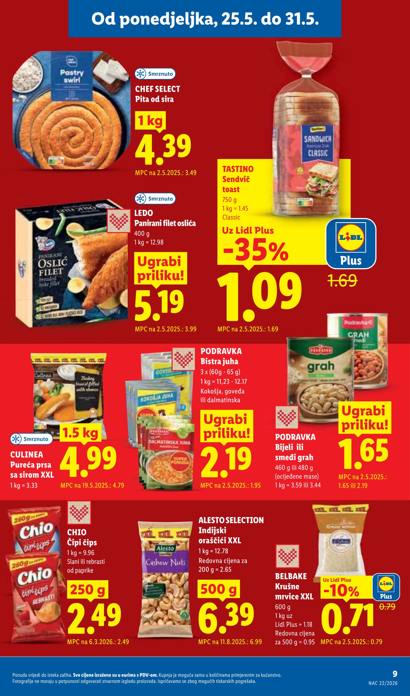 lidl - Novi Lidl katalog od ponedjeljka, 25.05.2026 do nedjelje, 31.05.2026 - page: 9