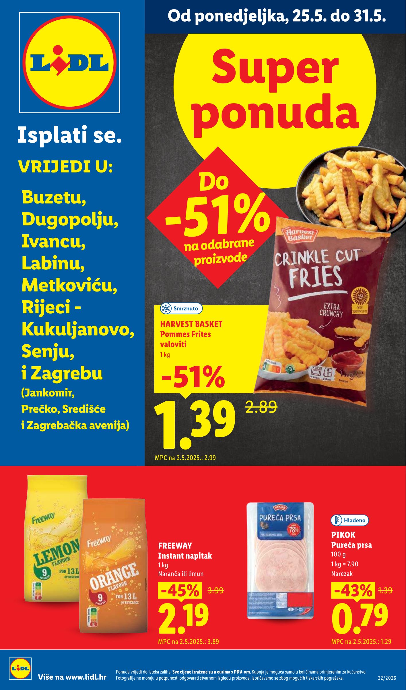 lidl - Aktualni katalog Lidl od ponedjeljka, 25.05.2026 do nedjelje, 31.05.2026 - page: 1