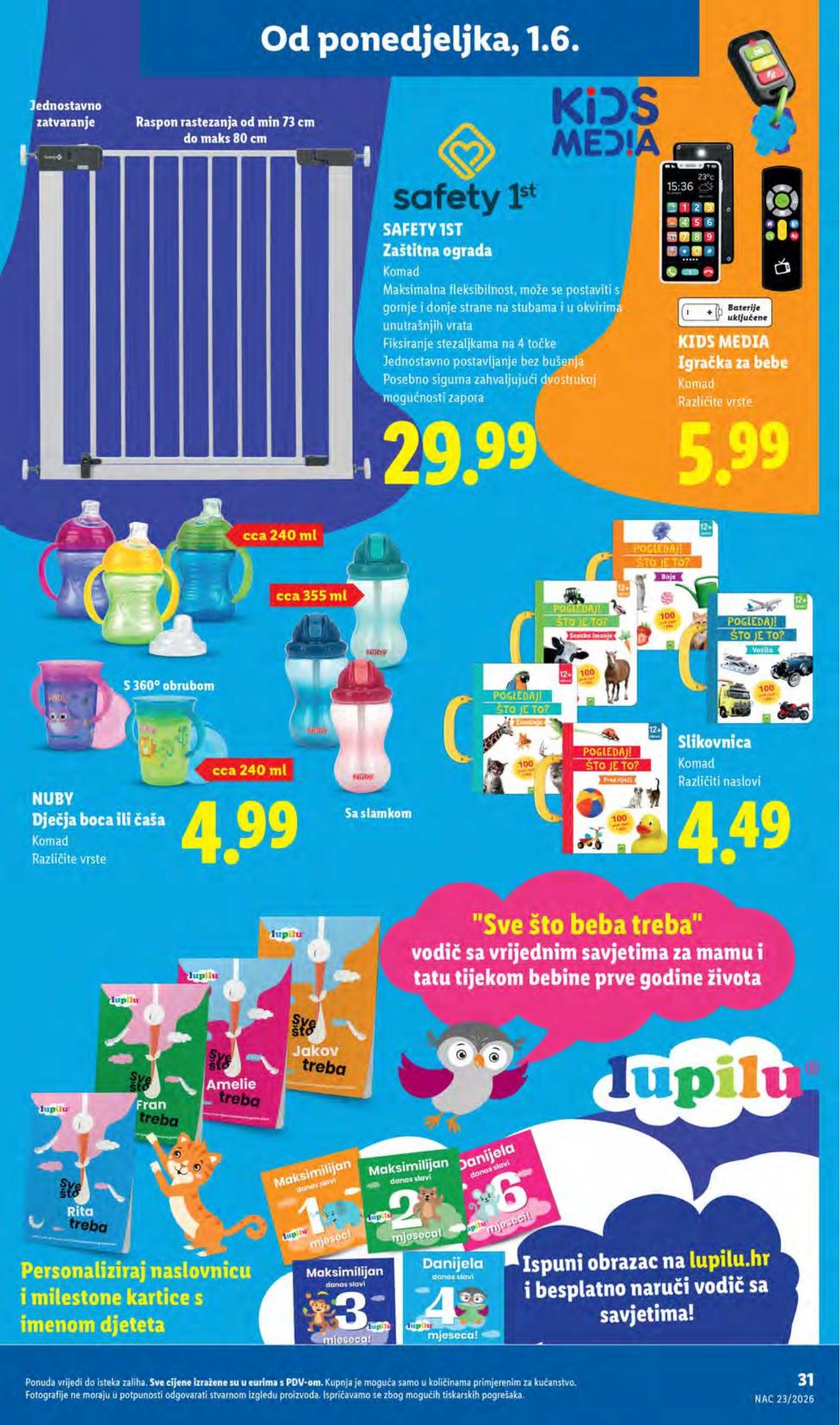 lidl - Novi Lidl katalog od ponedjeljka, 01.06.2026 do nedjelje, 07.06.2026 - page: 31