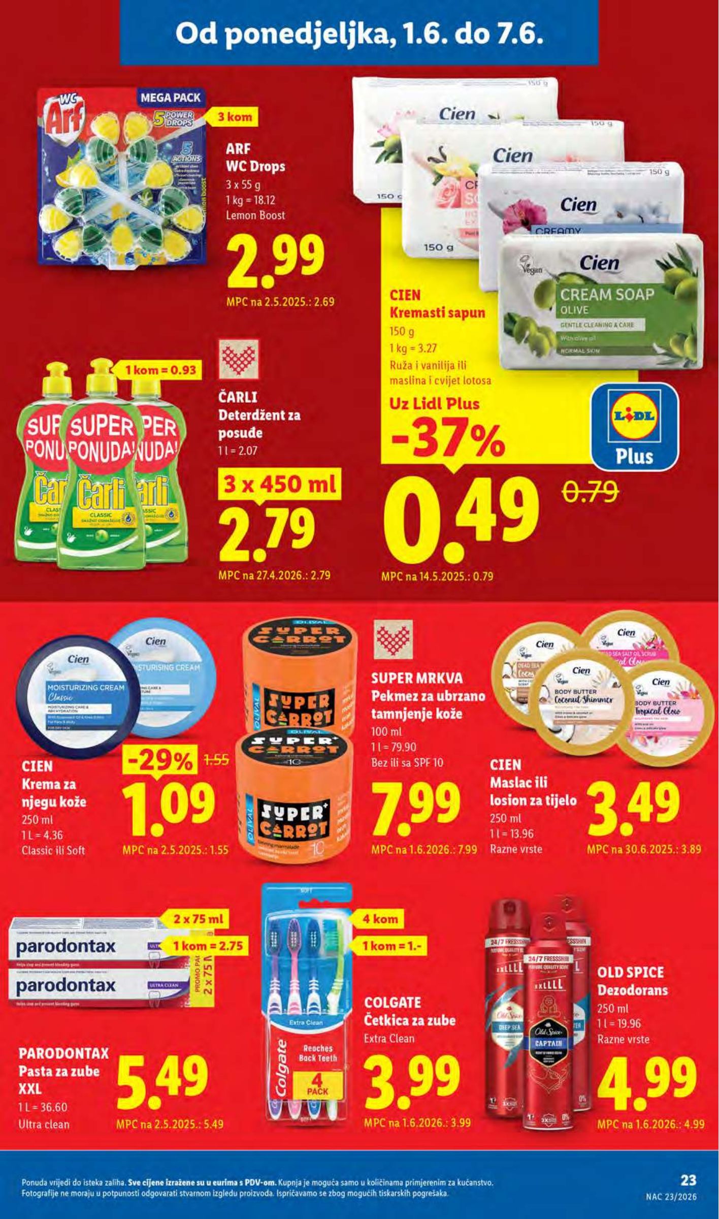 lidl - Novi Lidl katalog od ponedjeljka, 01.06.2026 do nedjelje, 07.06.2026 - page: 23