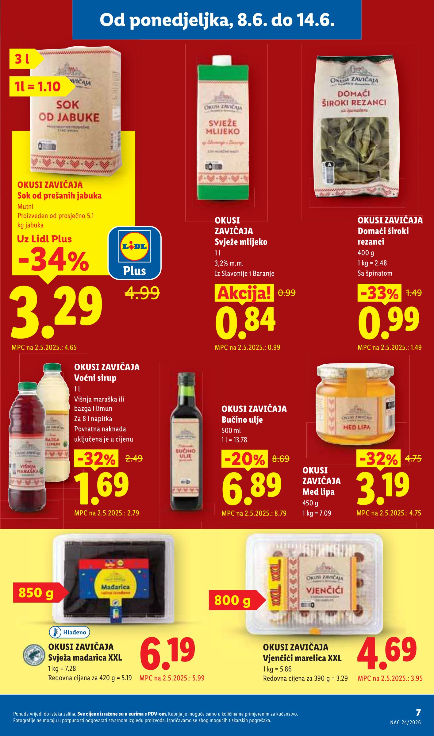 lidl - Novi Lidl katalog od ponedjeljka, 08.06.2026 do nedjelje, 14.06.2026 - page: 7
