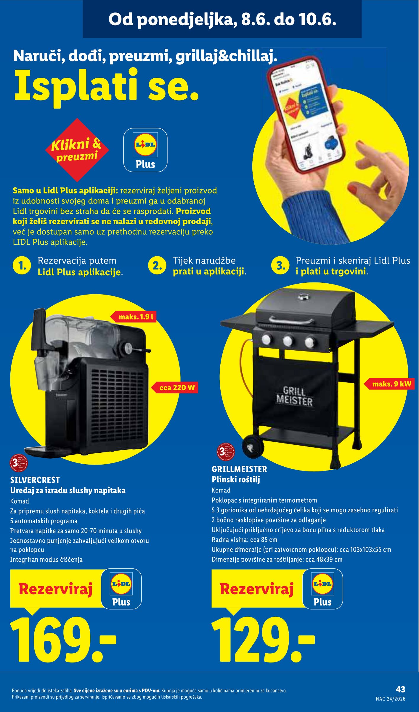 lidl - Novi Lidl katalog od ponedjeljka, 08.06.2026 do nedjelje, 14.06.2026 - page: 43