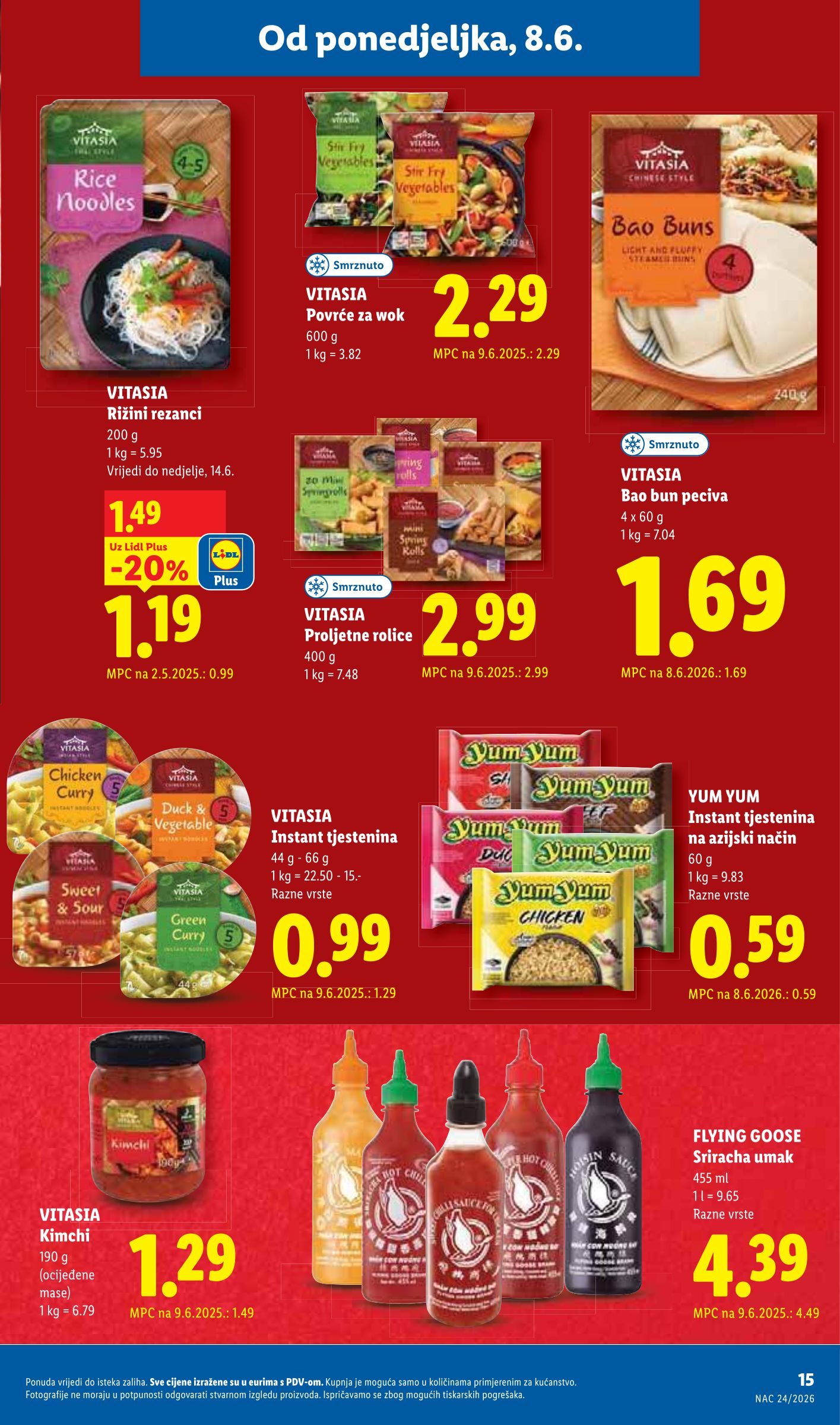 lidl - Novi Lidl katalog od ponedjeljka, 08.06.2026 do nedjelje, 14.06.2026 - page: 15
