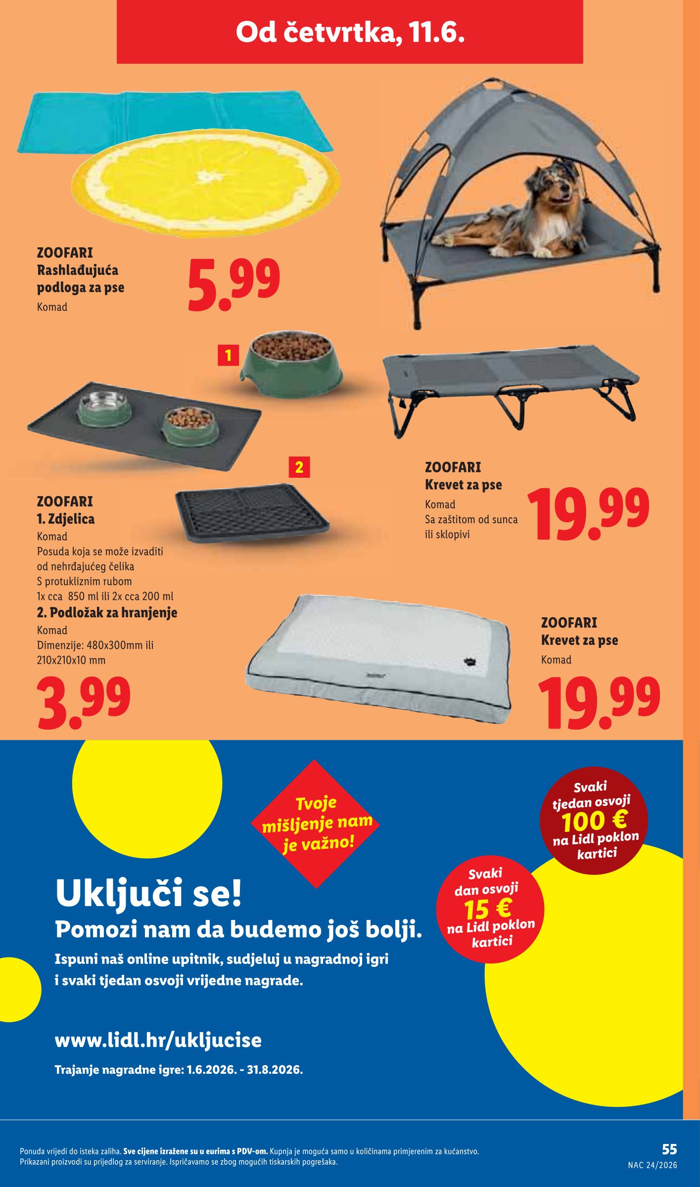 lidl - Novi Lidl katalog od ponedjeljka, 08.06.2026 do nedjelje, 14.06.2026 - page: 55