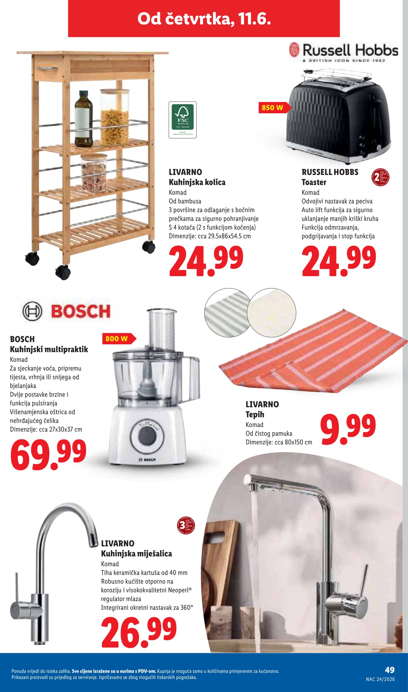 lidl - Novi Lidl katalog od ponedjeljka, 08.06.2026 do nedjelje, 14.06.2026 - page: 49
