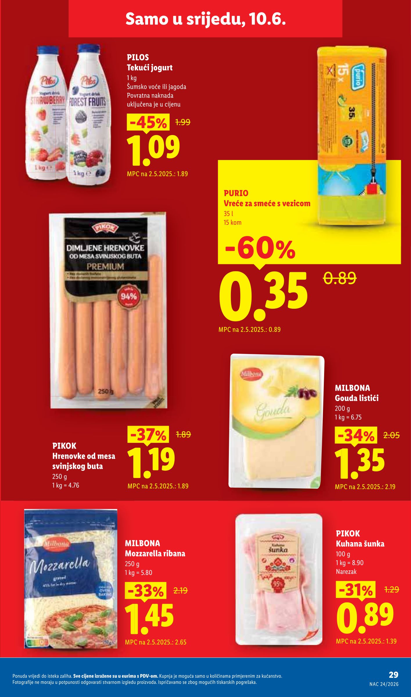 lidl - Novi Lidl katalog od ponedjeljka, 08.06.2026 do nedjelje, 14.06.2026 - page: 29