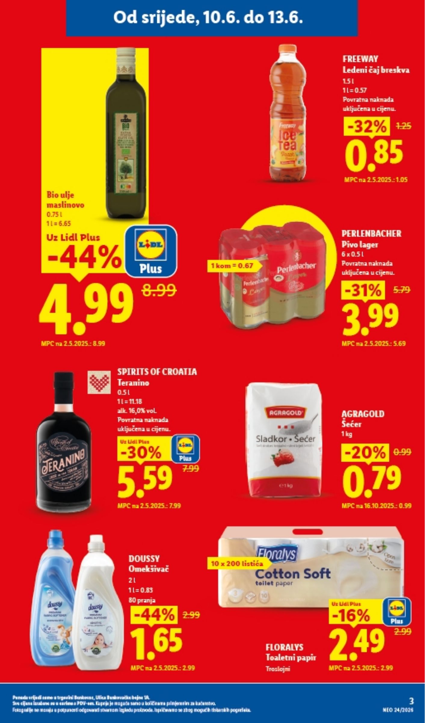 lidl - Novi Lidl katalog od srijede, 10.06.2026 do subote, 13.06.2026 - page: 3