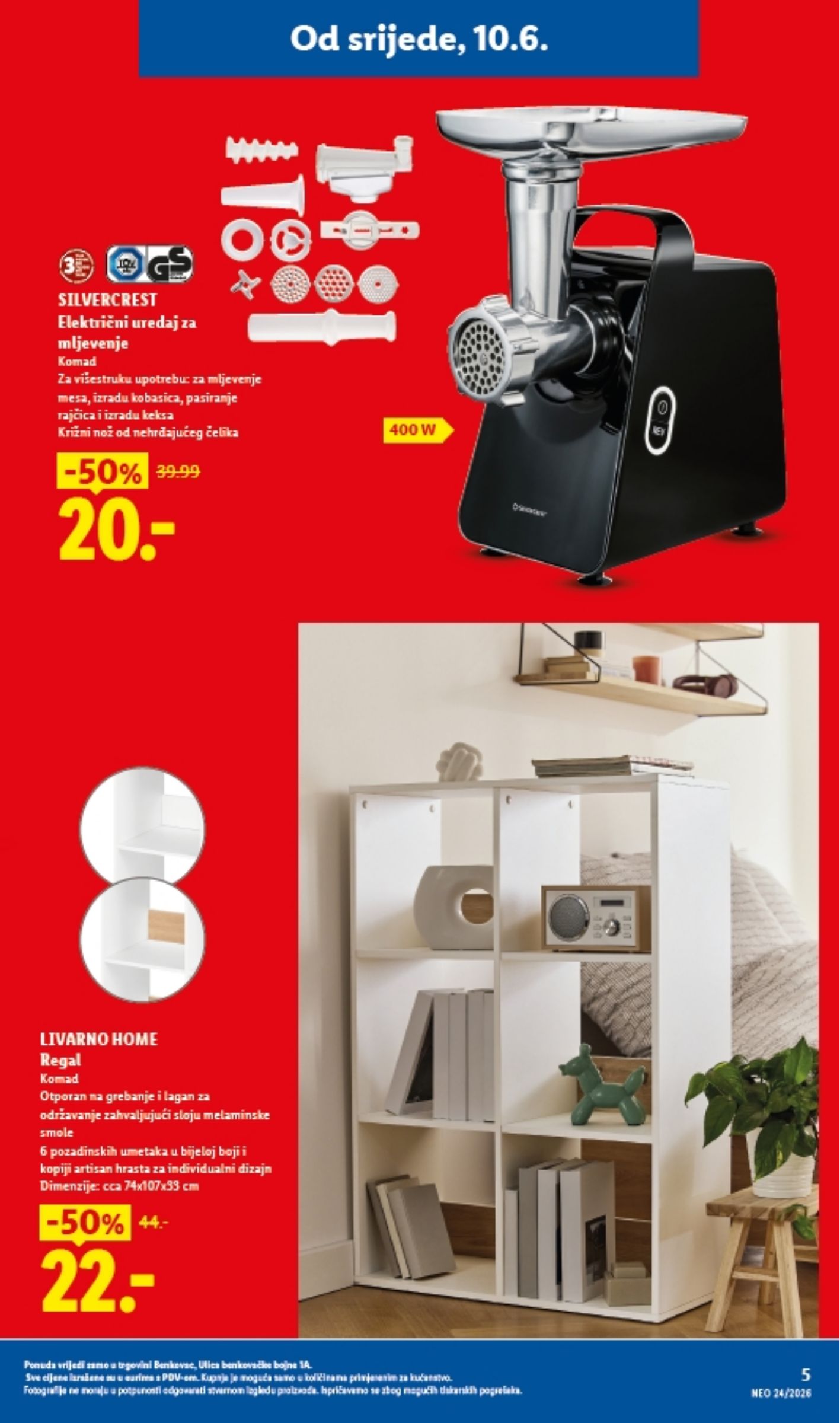 lidl - Novi Lidl katalog od srijede, 10.06.2026 do subote, 13.06.2026 - page: 5