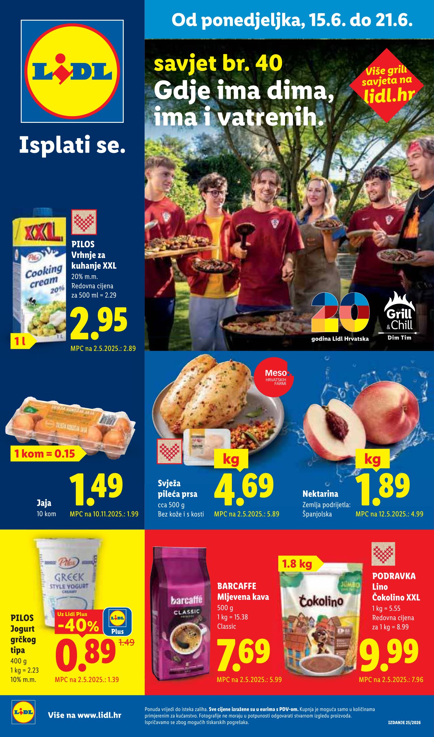 lidl - Novi Lidl katalog od ponedjeljka, 15.06.2026 do nedjelje, 21.06.2026