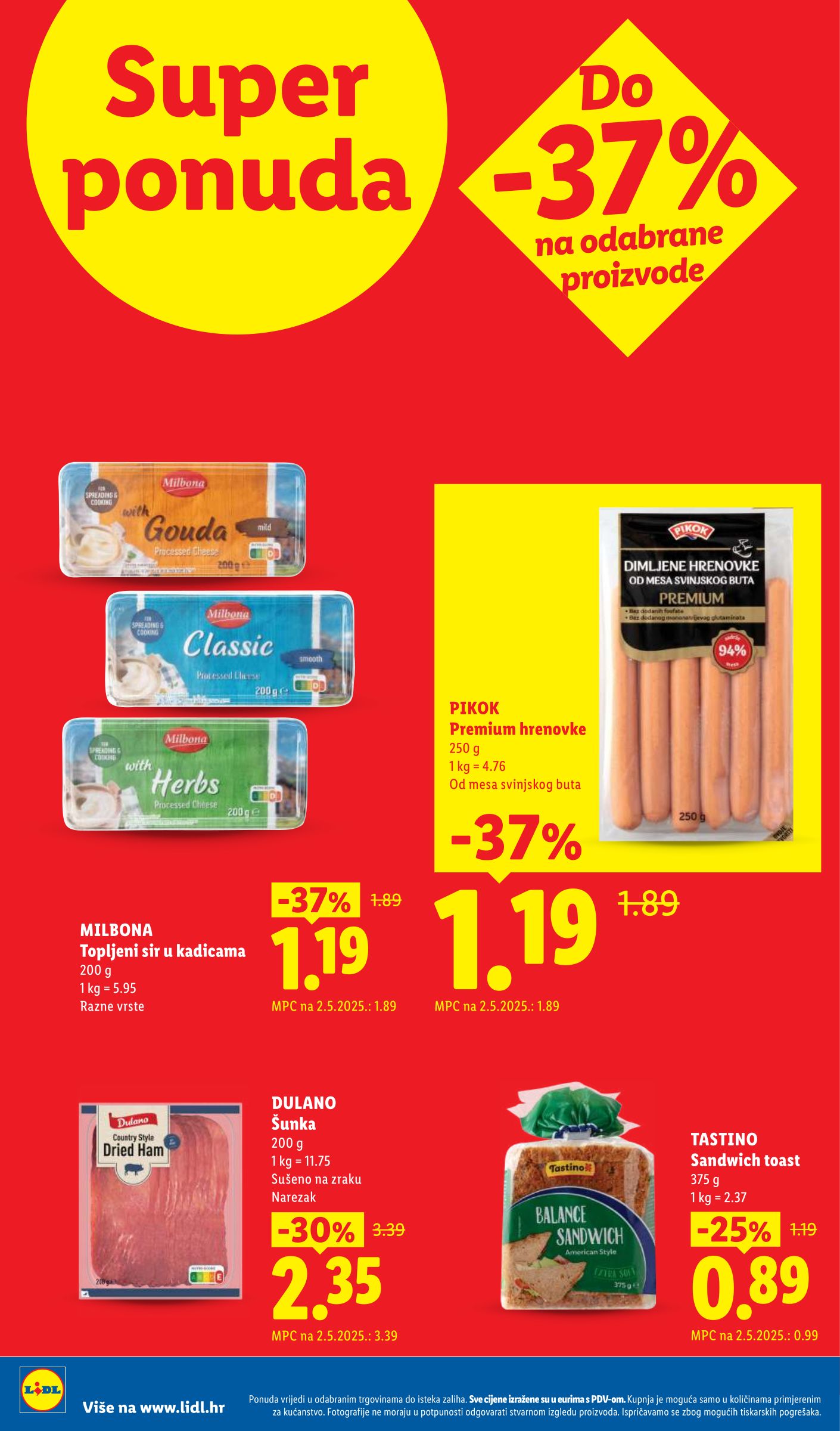 lidl - Aktualni katalog Lidl - Super Ponuda od ponedjeljka, 15.06.2026 do nedjelje, 21.06.2026 - page: 2