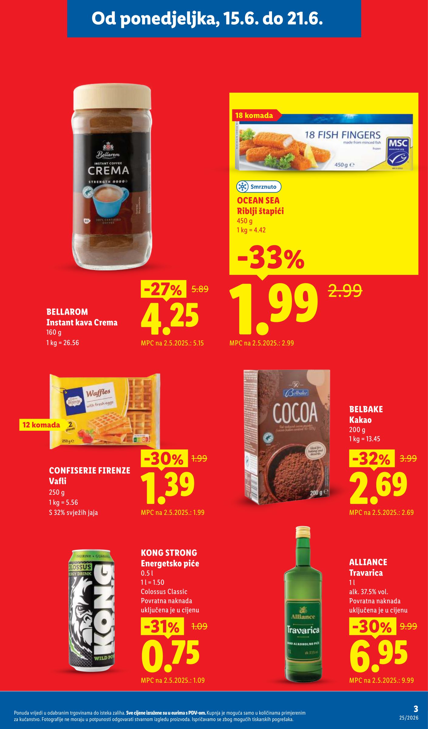 lidl - Aktualni katalog Lidl - Super Ponuda od ponedjeljka, 15.06.2026 do nedjelje, 21.06.2026 - page: 3