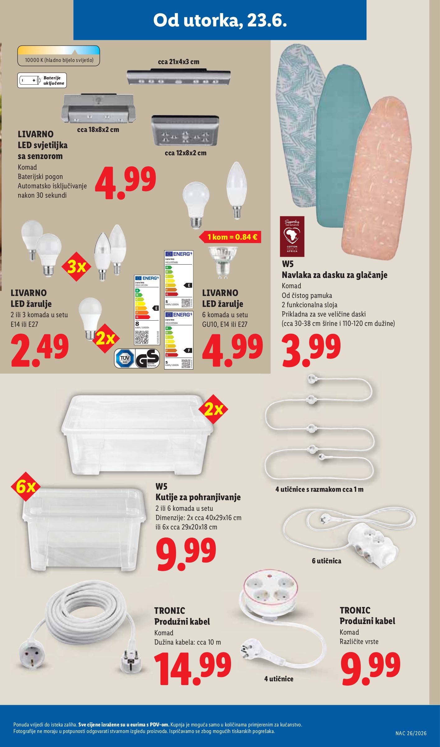 lidl - Novi Lidl katalog od utorka, 23.06.2026 do nedjelje, 28.06.2026 - page: 29