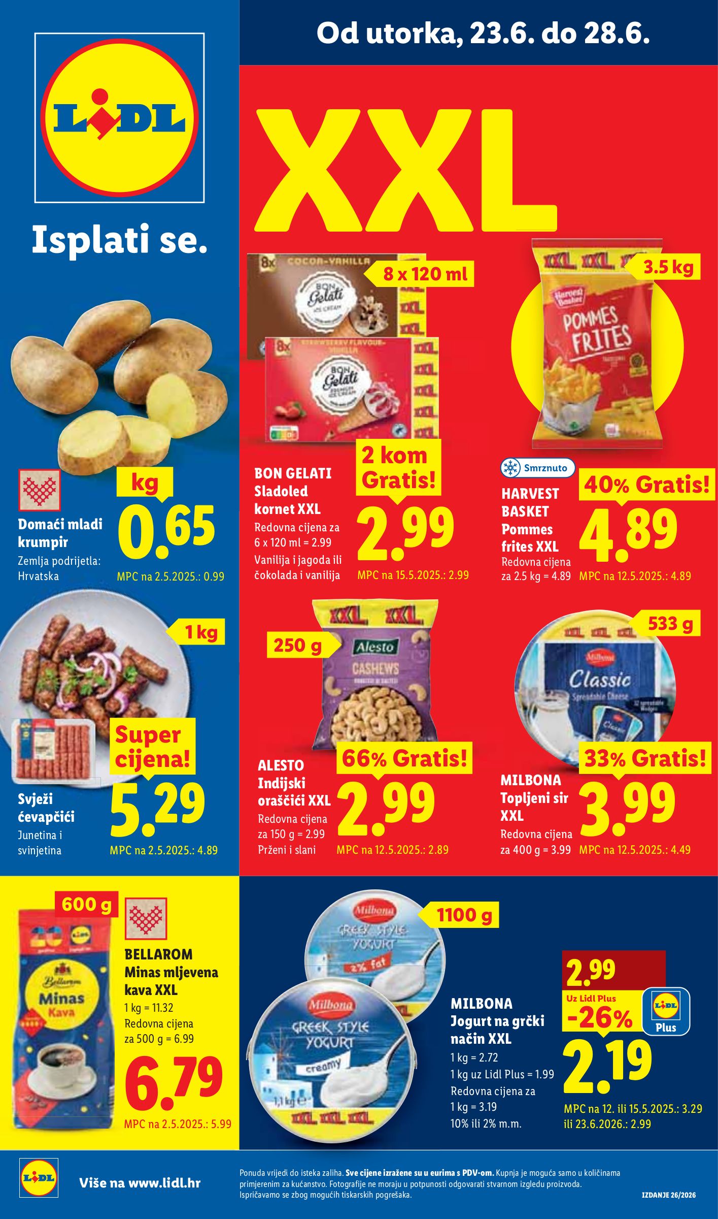 lidl - Novi Lidl katalog od utorka, 23.06.2026 do nedjelje, 28.06.2026