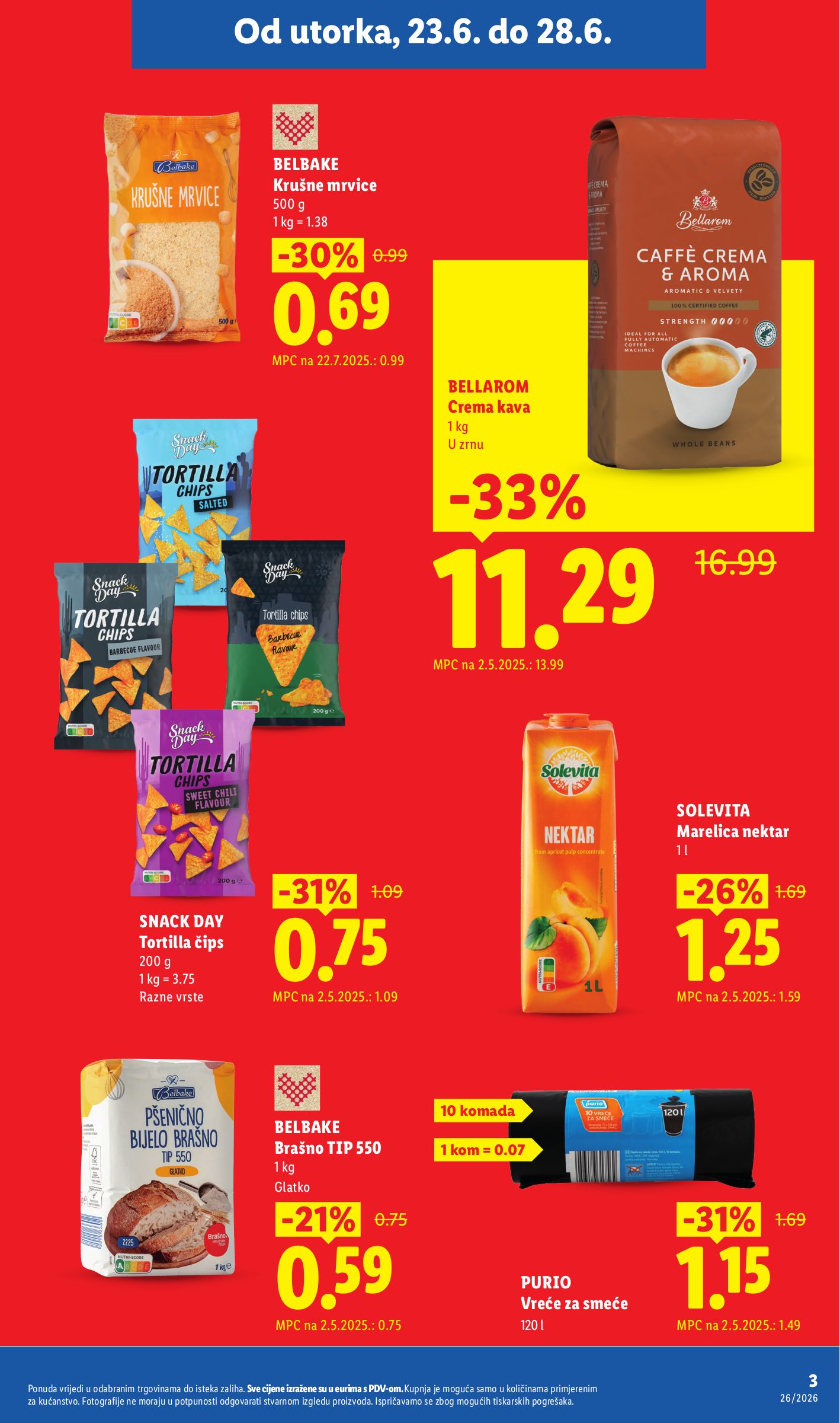 lidl - Aktualni katalog Lidl - Super Ponuda od utorka, 23.06.2026 do nedjelje, 28.06.2026 - page: 3