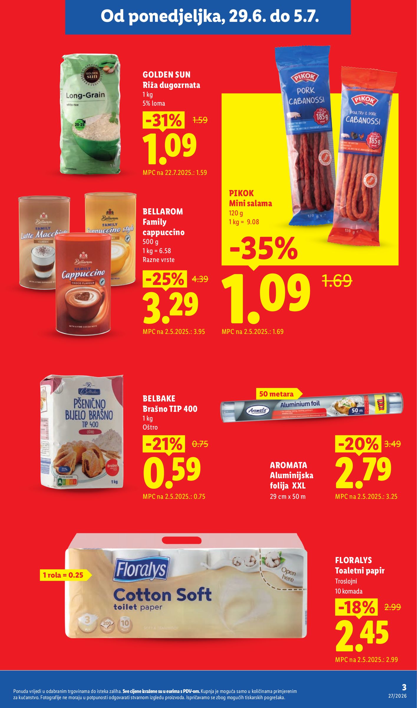 lidl - Aktualni katalog Lidl - Super ponuda od ponedjeljka, 29.06.2026 do nedjelje, 05.07.2026 - page: 3