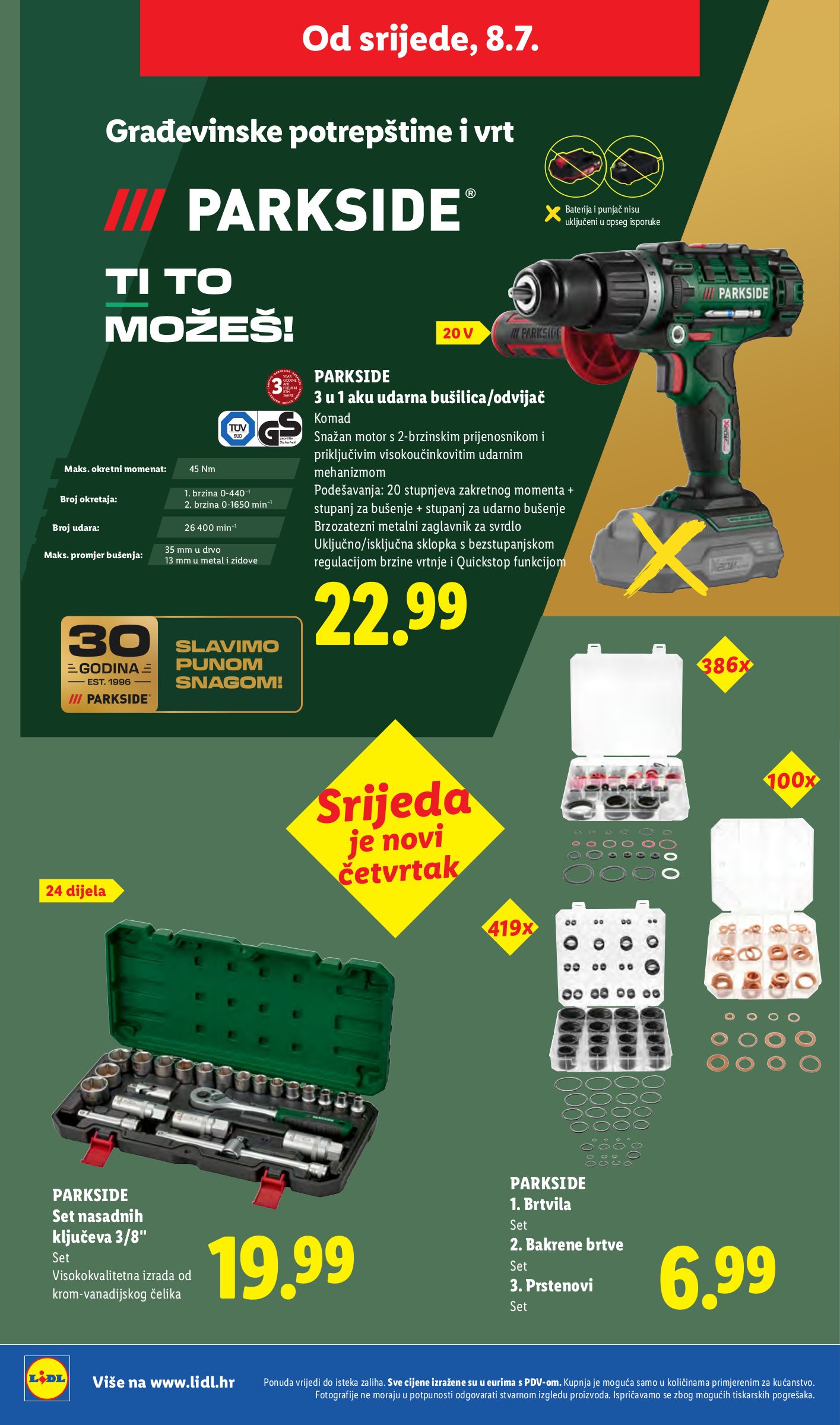 lidl - Novi Lidl katalog od ponedjeljka, 06.07.2026 do nedjelje, 12.07.2026 - page: 33