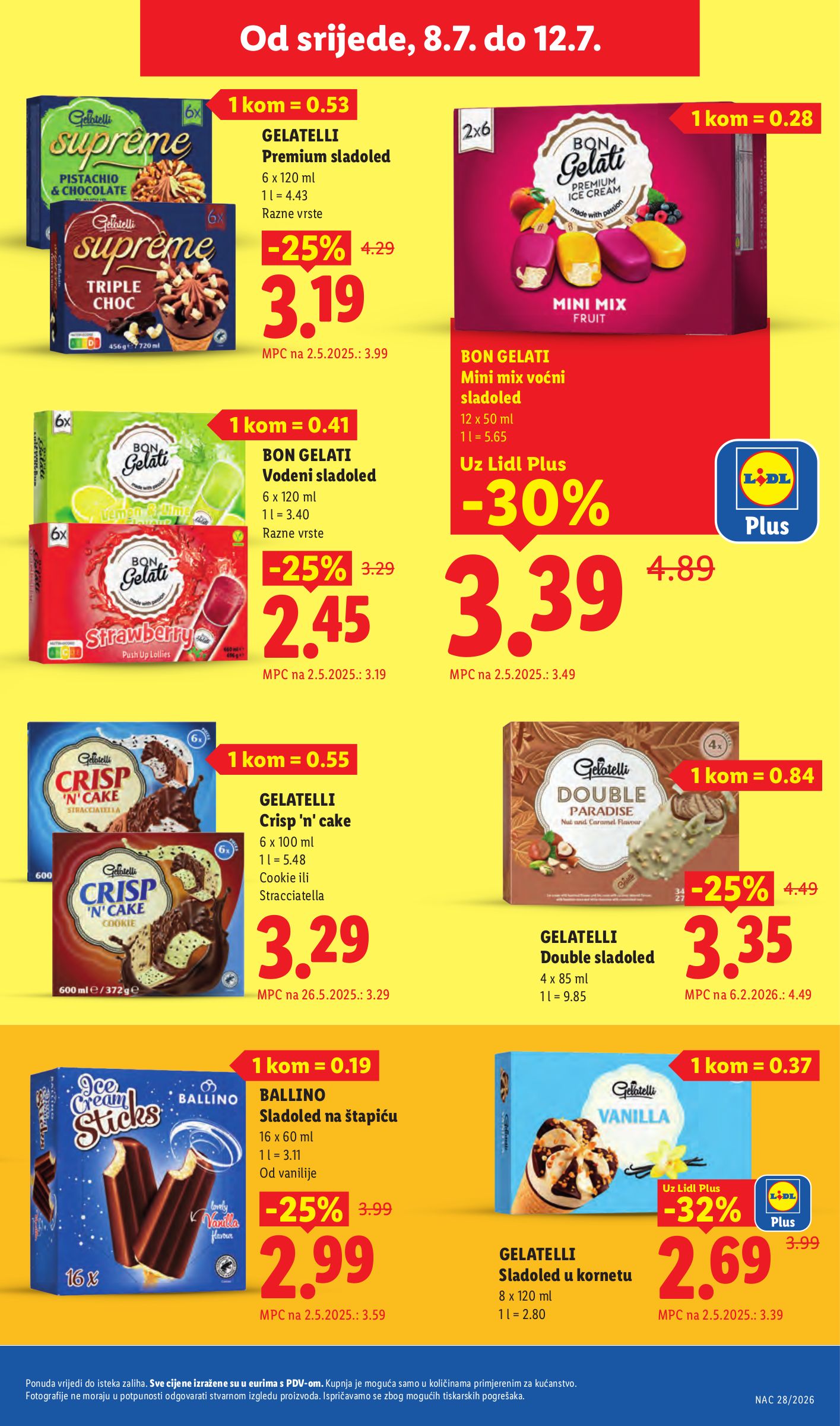 lidl - Novi Lidl katalog od ponedjeljka, 06.07.2026 do nedjelje, 12.07.2026 - page: 62