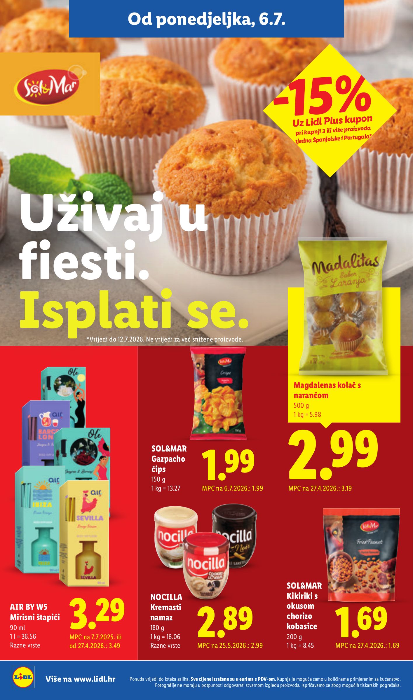 lidl - Aktualni katalog Lidl od ponedjeljka, 06.07.2026 do nedjelje, 12.07.2026 - page: 12