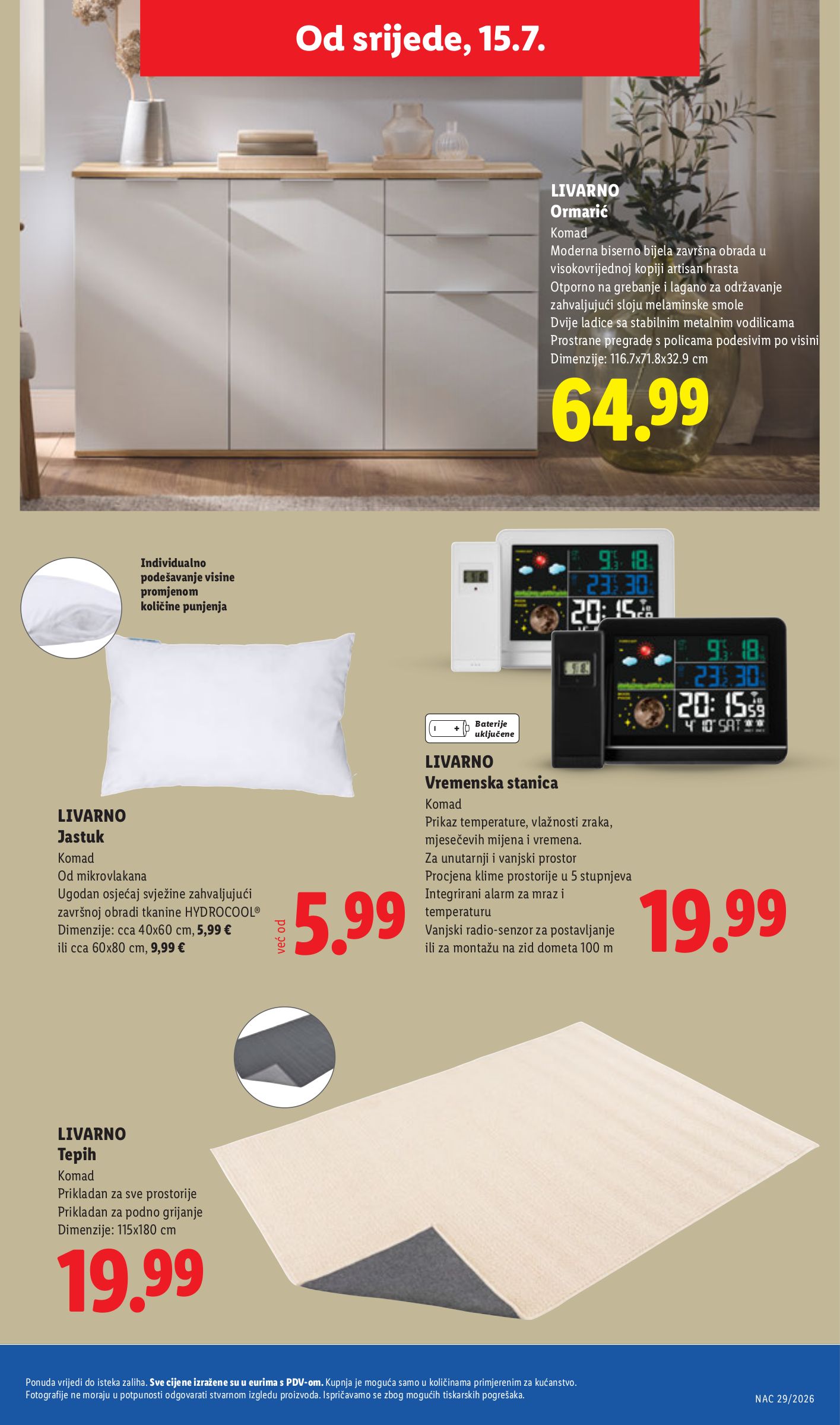lidl - Novi Lidl katalog od ponedjeljka, 13.07.2026 do nedjelje, 19.07.2026 - page: 43