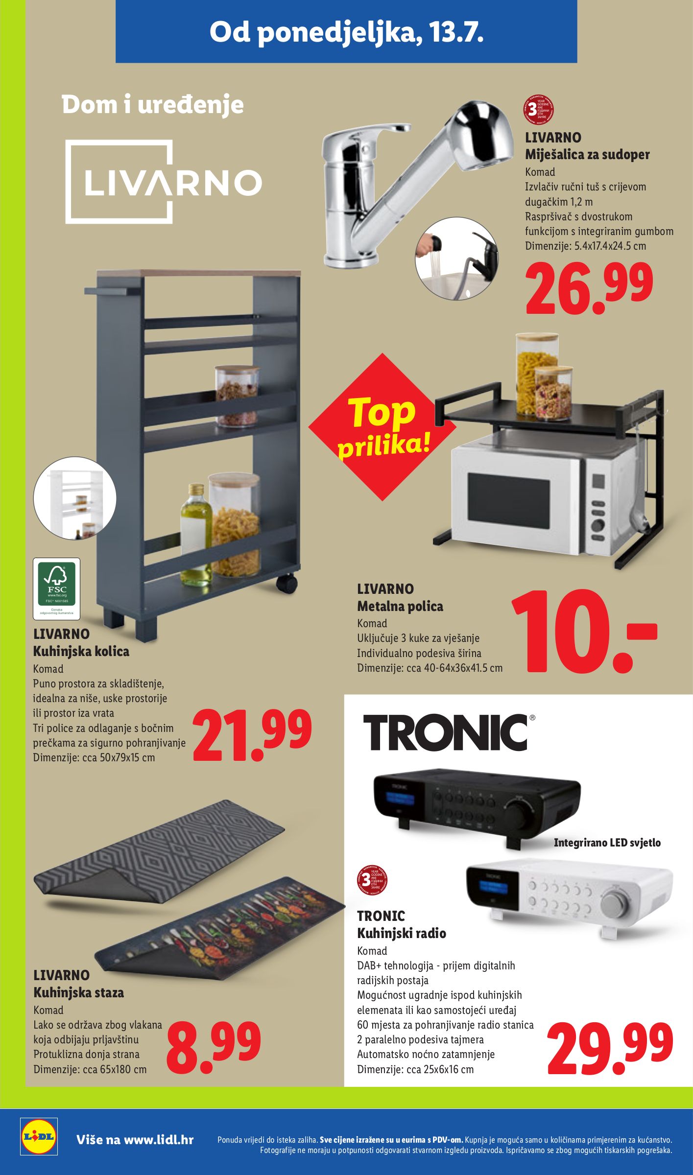 lidl - Novi Lidl katalog od ponedjeljka, 13.07.2026 do nedjelje, 19.07.2026 - page: 36