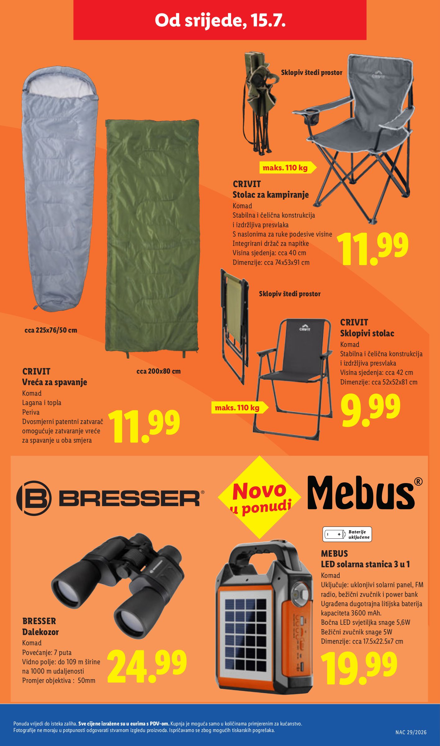 lidl - Novi Lidl katalog od ponedjeljka, 13.07.2026 do nedjelje, 19.07.2026 - page: 47