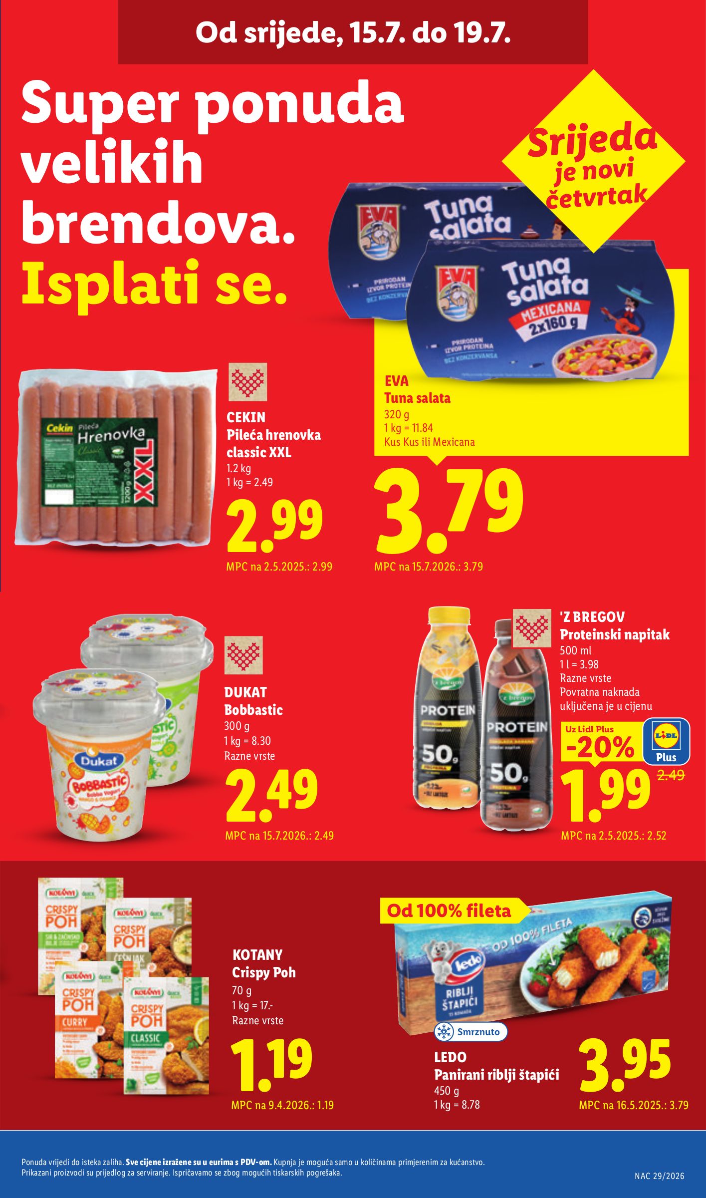 lidl - Novi Lidl katalog od ponedjeljka, 13.07.2026 do nedjelje, 19.07.2026 - page: 63