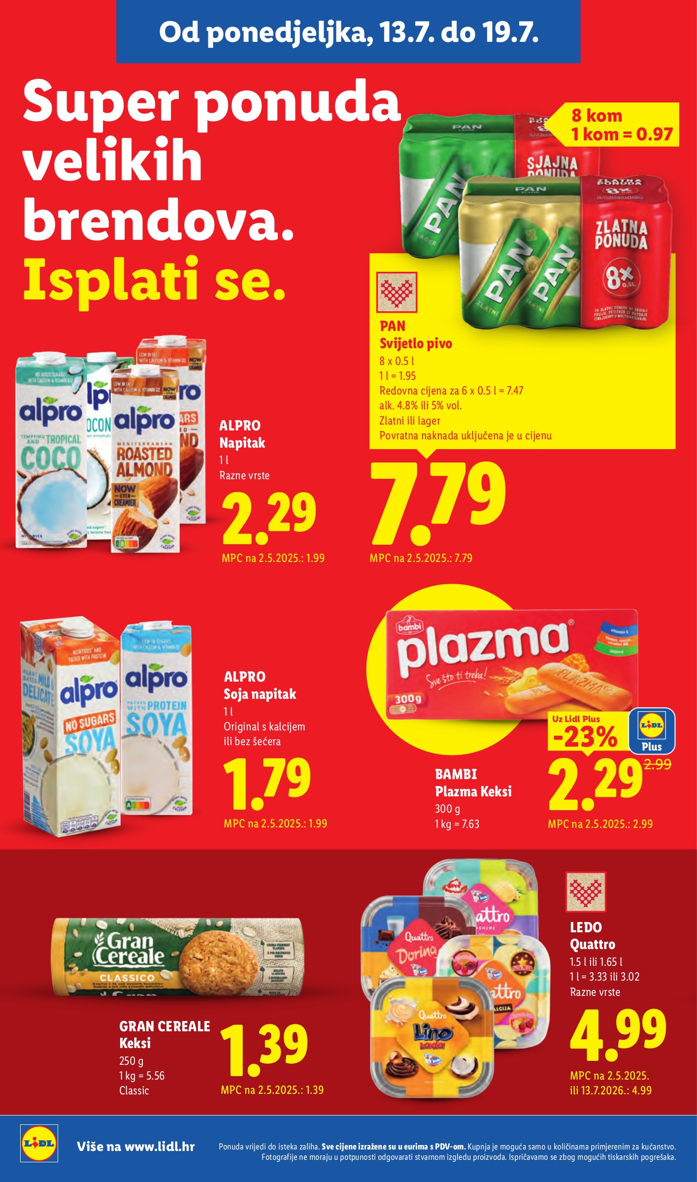 lidl - Aktualni katalog Lidl od ponedjeljka, 13.07.2026 do nedjelje, 19.07.2026 - page: 10
