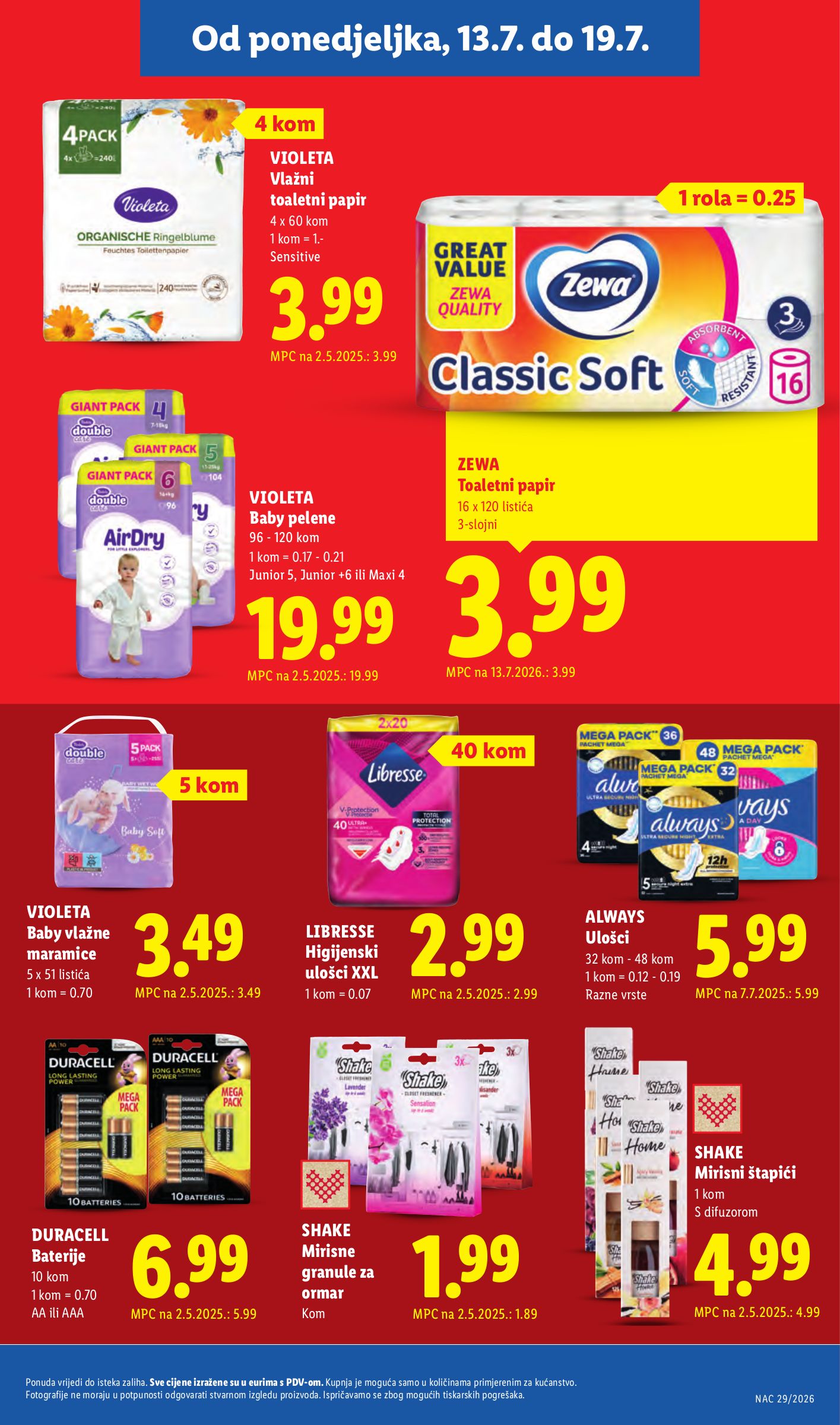 lidl - Aktualni katalog Lidl od ponedjeljka, 13.07.2026 do nedjelje, 19.07.2026 - page: 21