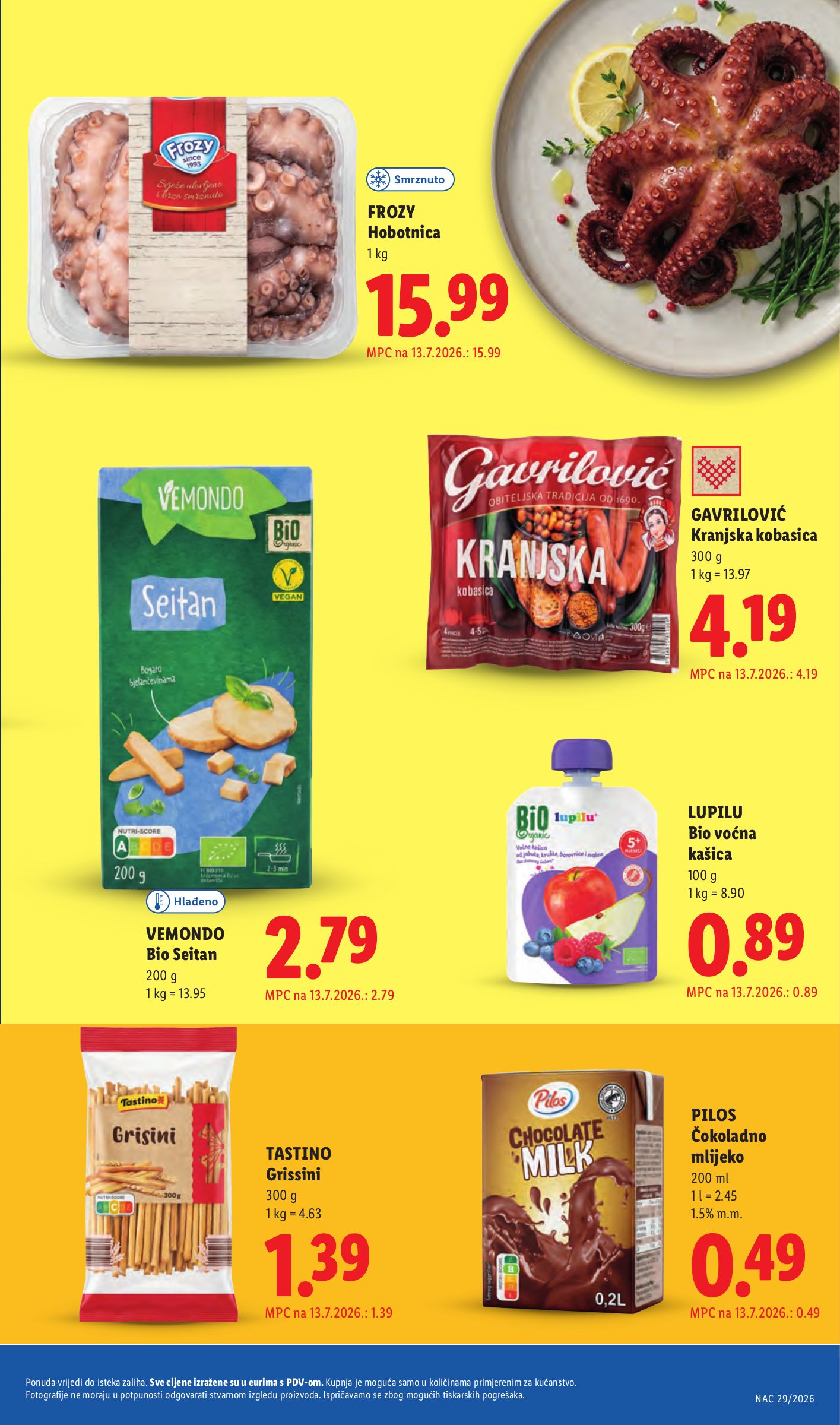 lidl - Aktualni katalog Lidl od ponedjeljka, 13.07.2026 do nedjelje, 19.07.2026 - page: 23