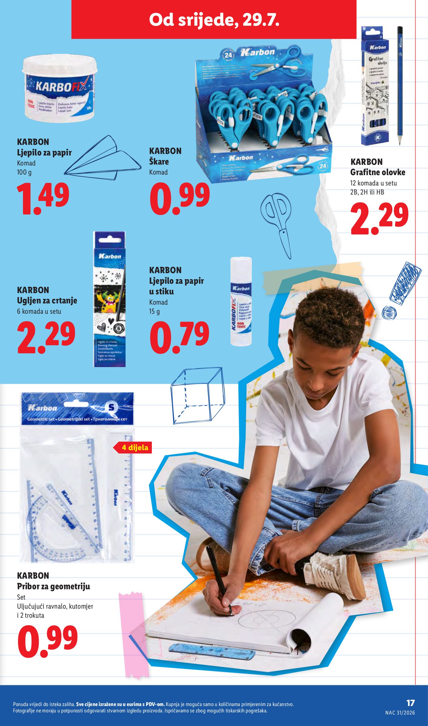 lidl - Novi Lidl - Back to school katalog od srijede, 29.07.2026 do utorka, 01.09.2026 - page: 17