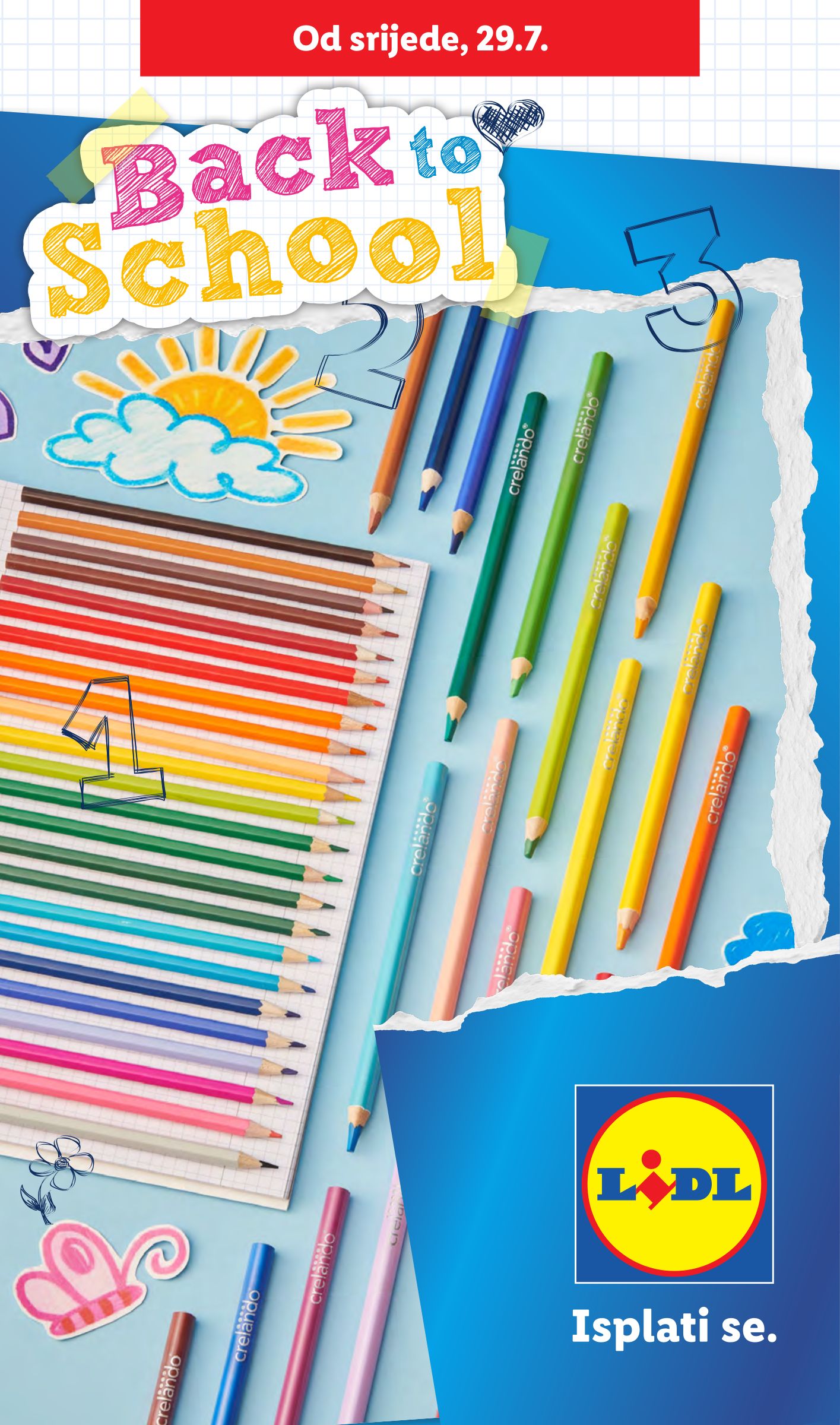 lidl - Novi Lidl - Back to school katalog od srijede, 29.07.2026 do utorka, 01.09.2026 - page: 1