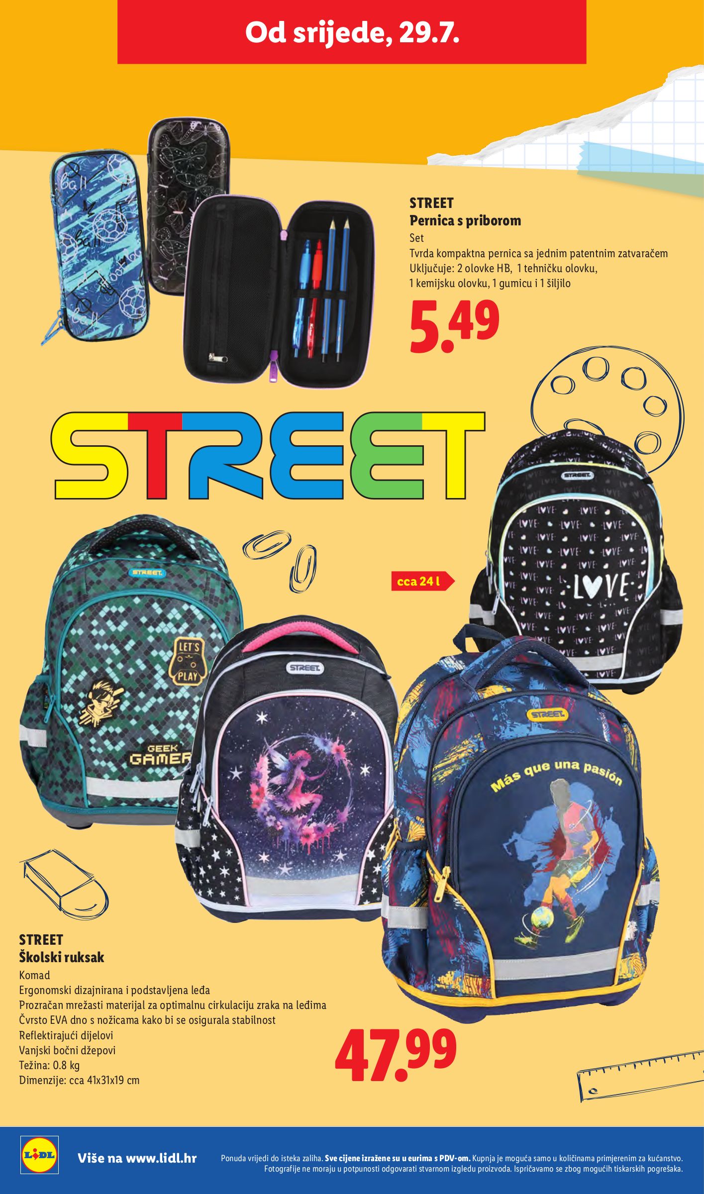 lidl - Novi Lidl - Back to school katalog od srijede, 29.07.2026 do utorka, 01.09.2026 - page: 8