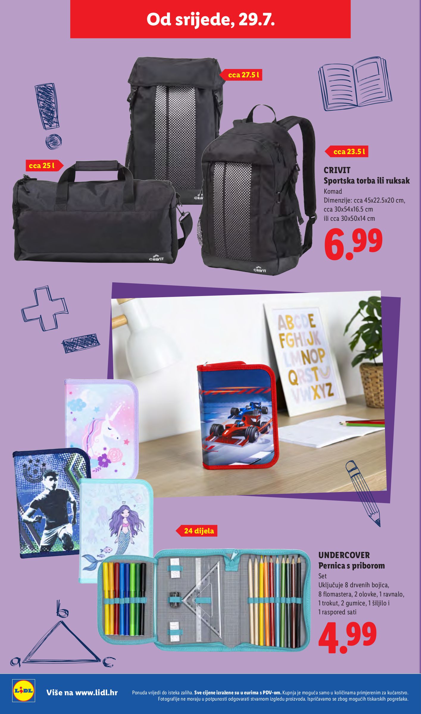 lidl - Novi Lidl - Back to school katalog od srijede, 29.07.2026 do utorka, 01.09.2026 - page: 10
