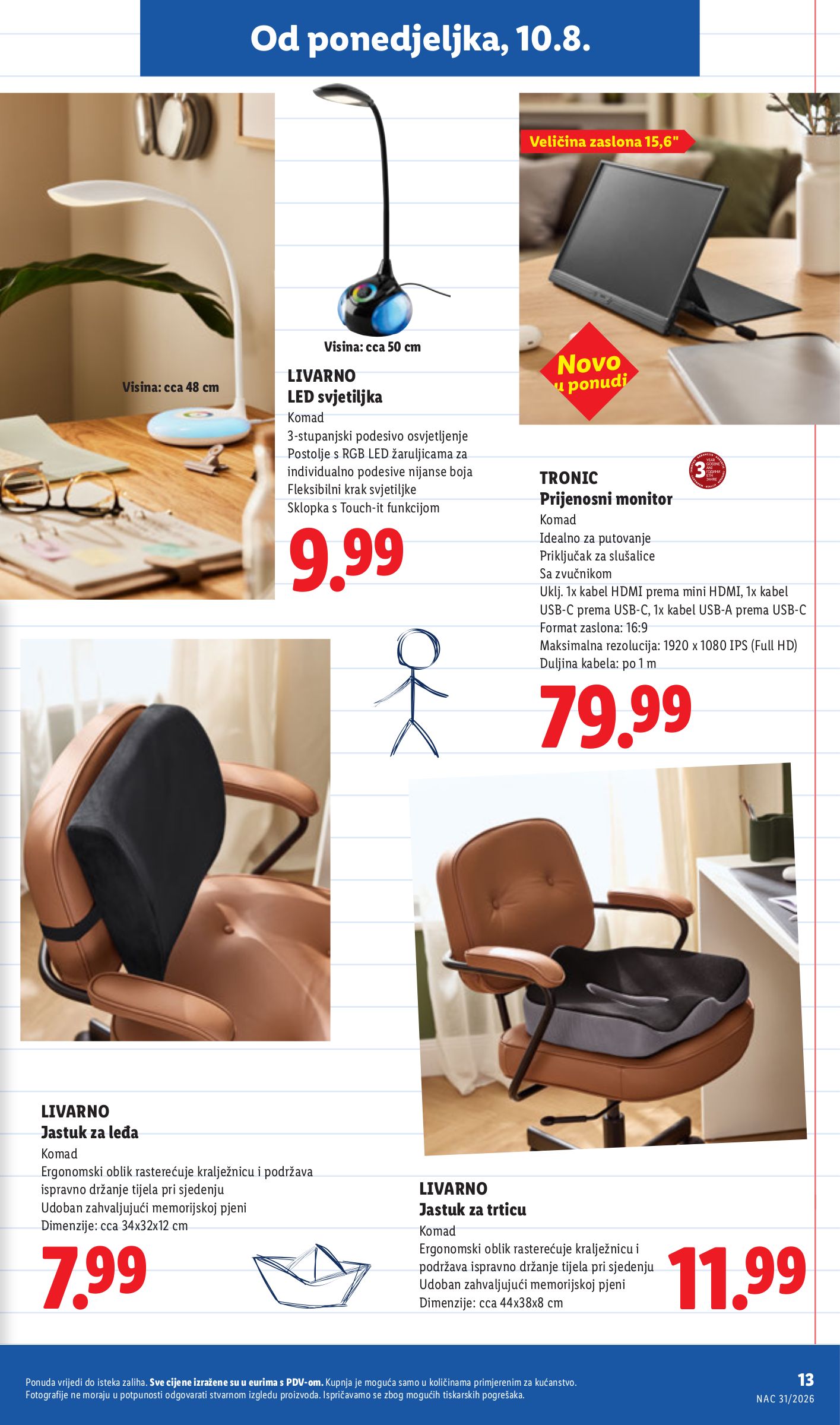 lidl - Aktualni katalog Lidl - Back to school od srijede, 29.07.2026 do utorka, 01.09.2026 - page: 13