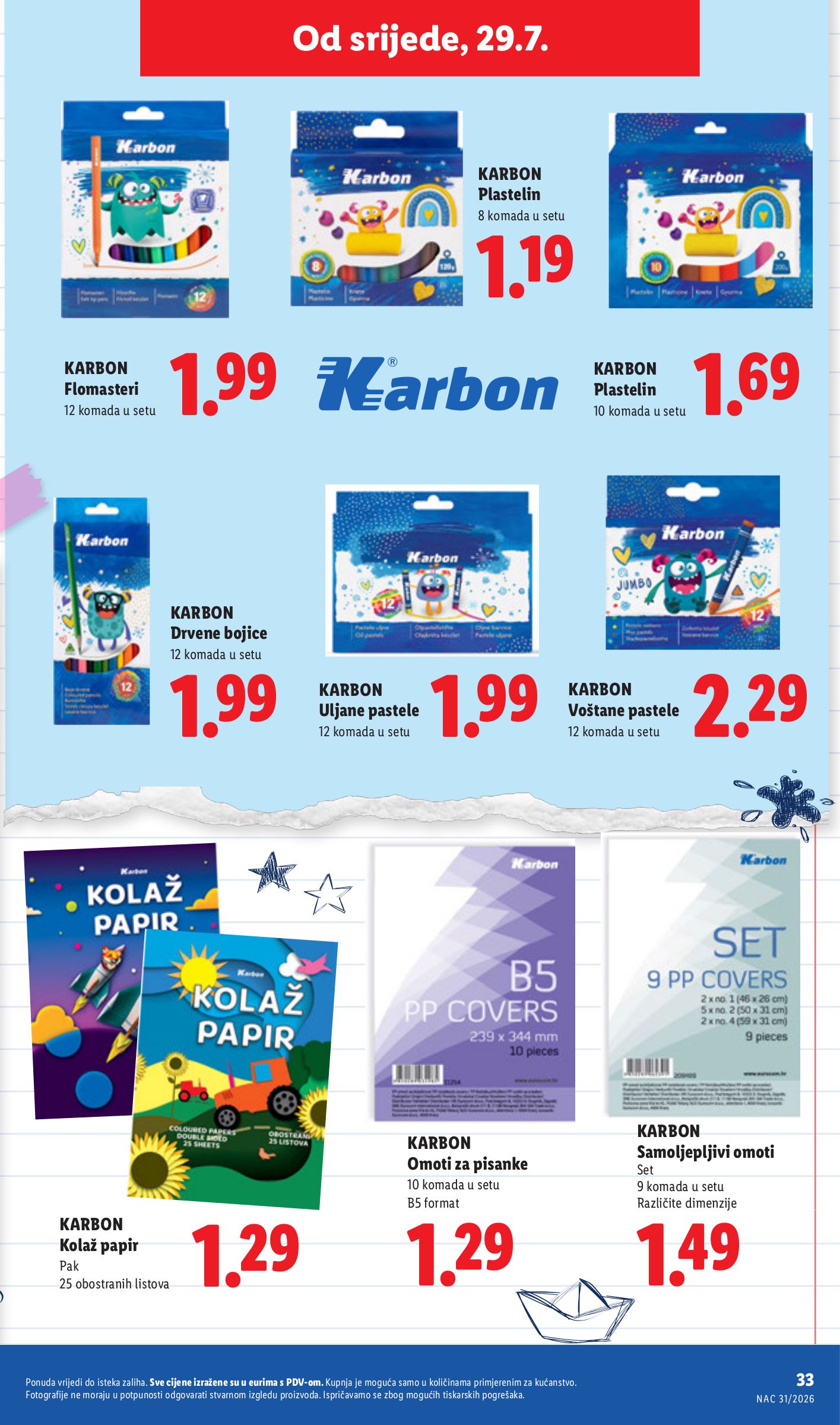 lidl - Aktualni katalog Lidl - Back to school od srijede, 29.07.2026 do utorka, 01.09.2026 - page: 33
