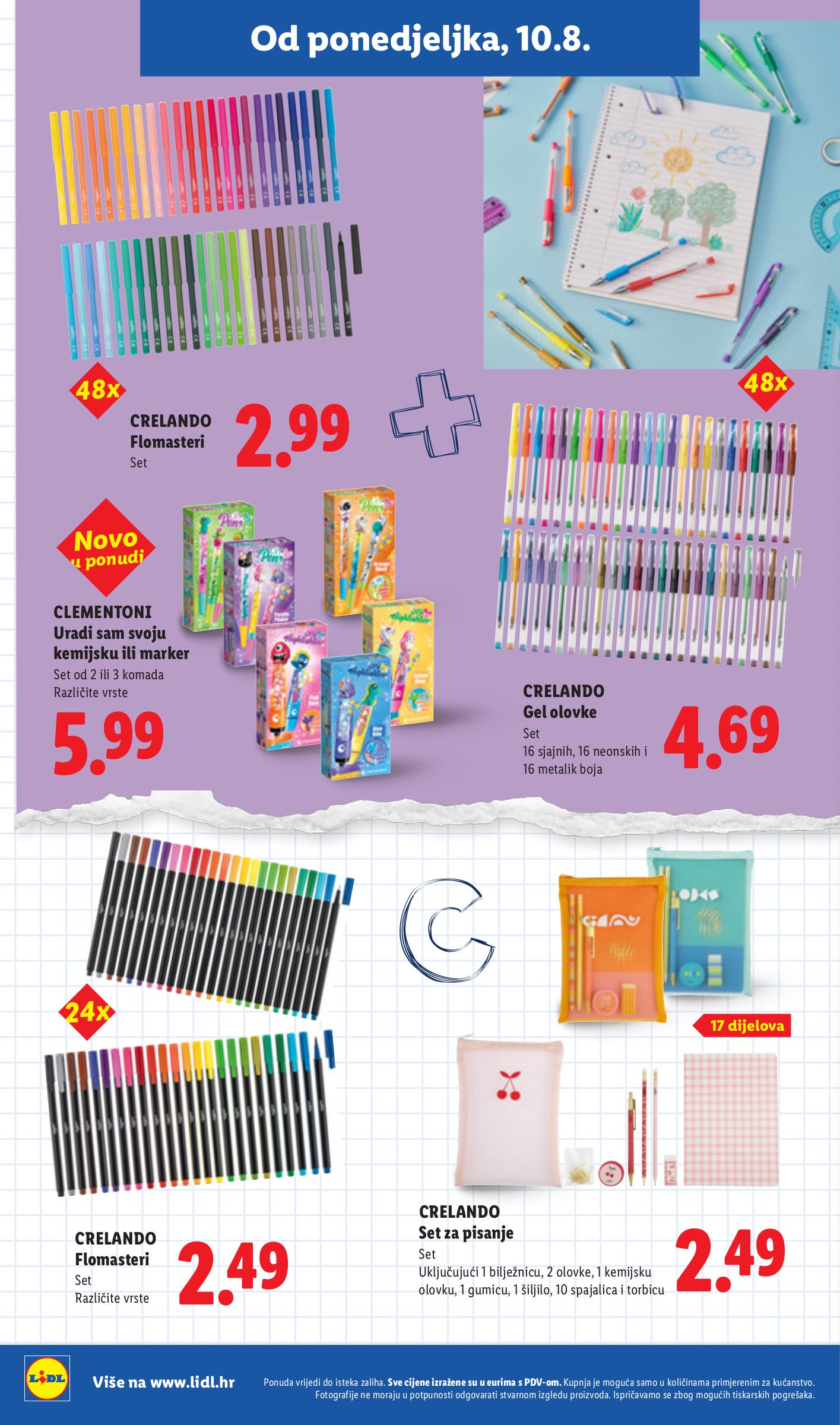 lidl - Aktualni katalog Lidl - Back to school od srijede, 29.07.2026 do utorka, 01.09.2026 - page: 8