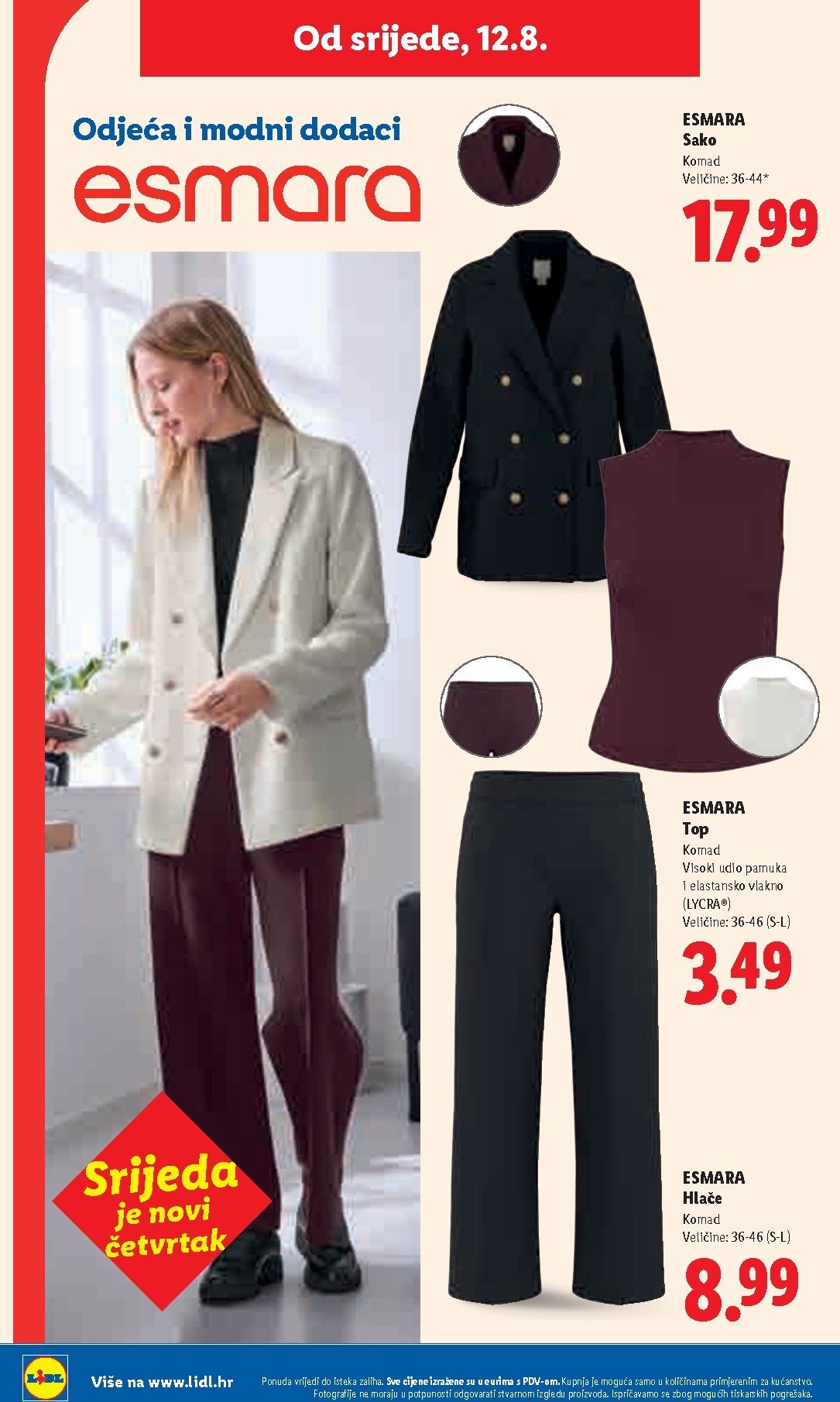 lidl - Novi Lidl katalog od ponedjeljka, 10.08.2026 do nedjelje, 16.08.2026 - page: 42