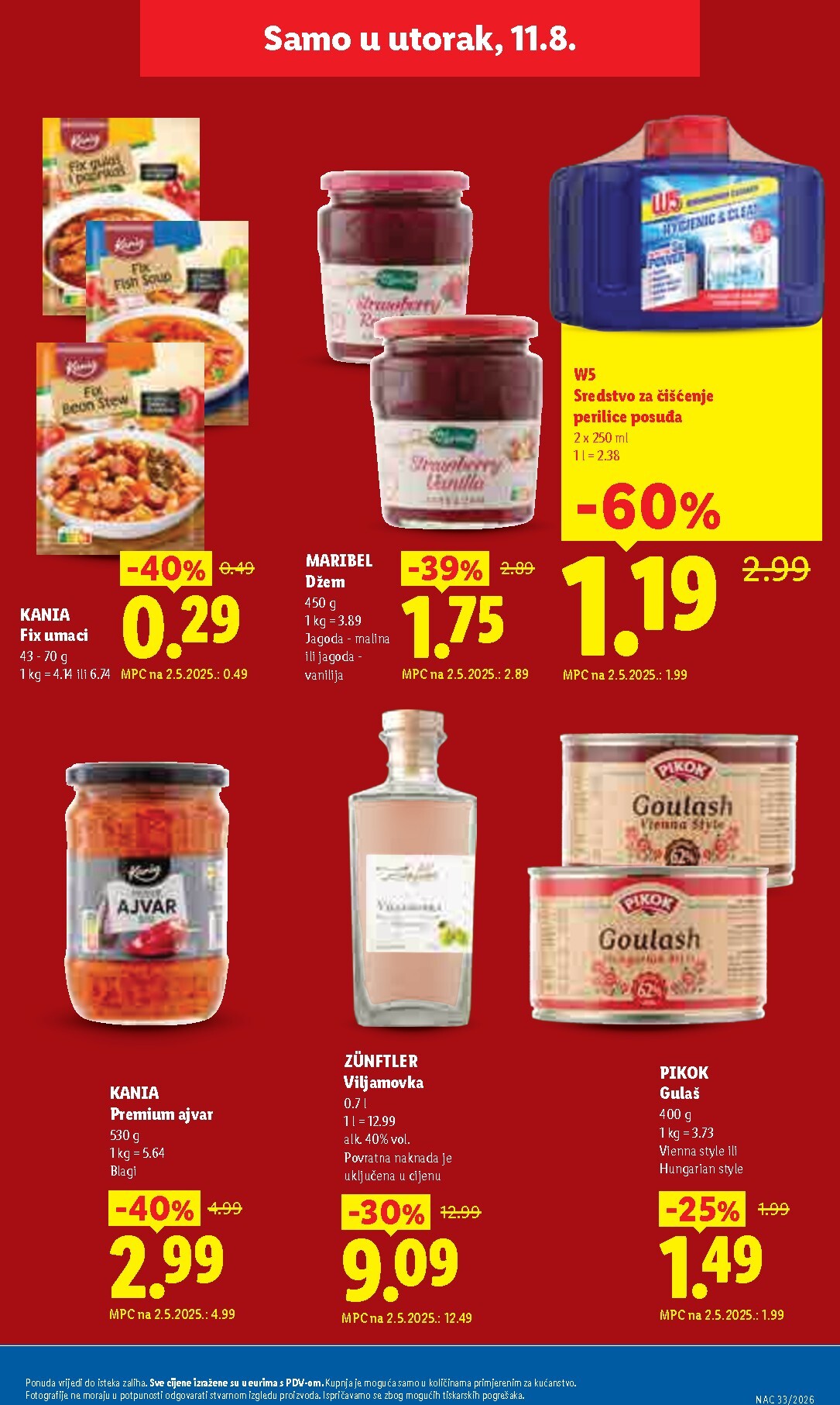 lidl - Novi Lidl katalog od ponedjeljka, 10.08.2026 do nedjelje, 16.08.2026 - page: 25