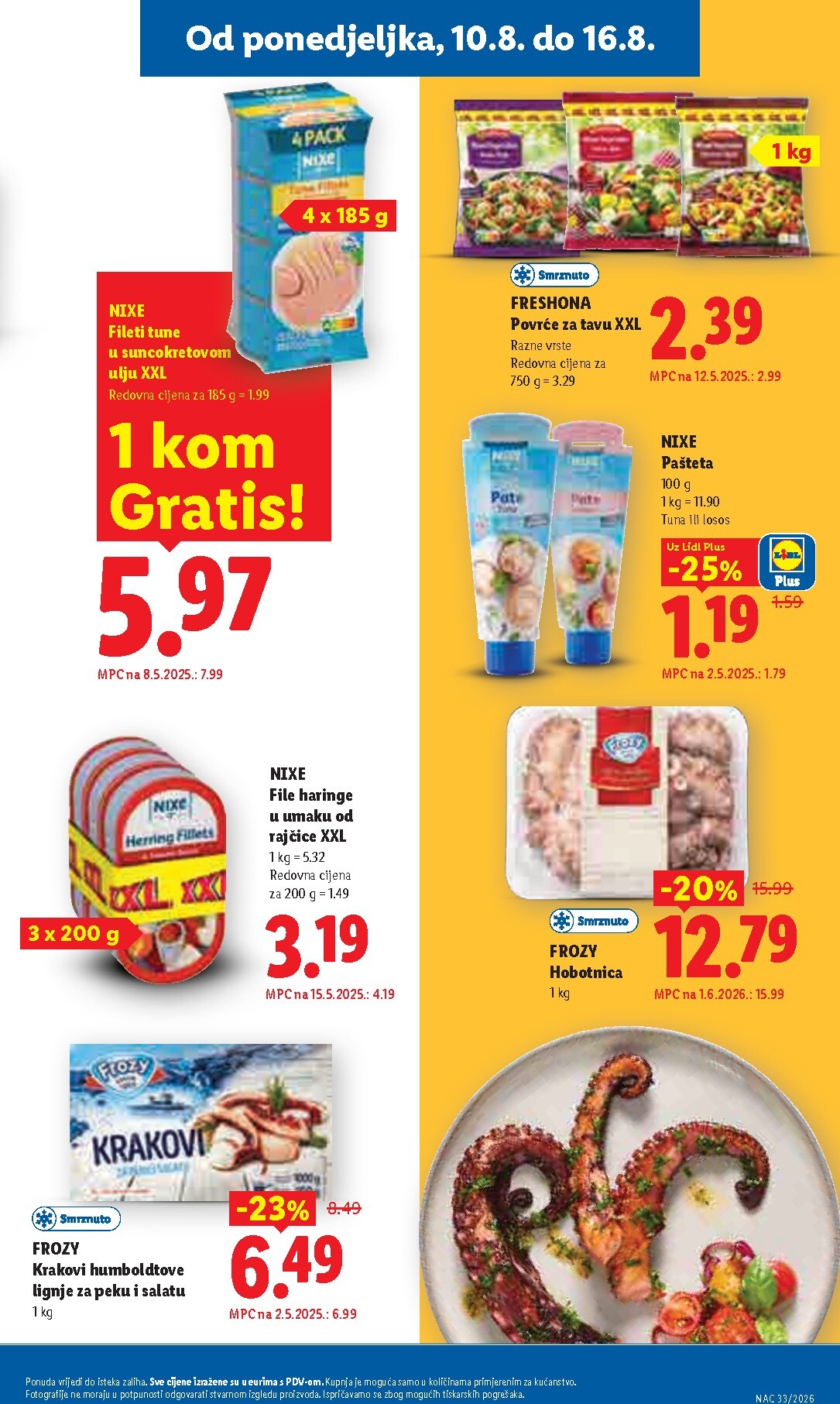 lidl - Novi Lidl katalog od ponedjeljka, 10.08.2026 do nedjelje, 16.08.2026 - page: 9