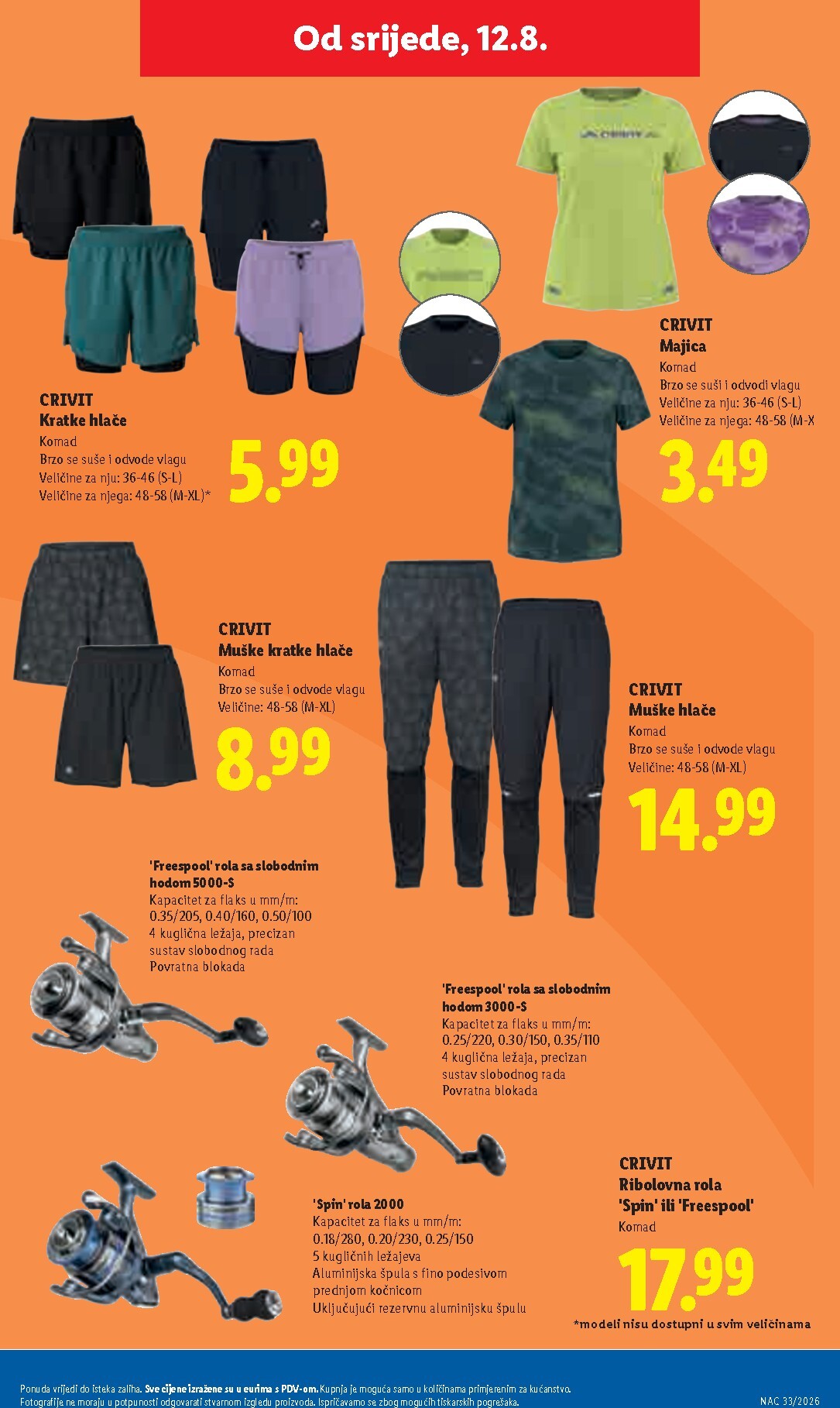 lidl - Novi Lidl katalog od ponedjeljka, 10.08.2026 do nedjelje, 16.08.2026 - page: 47