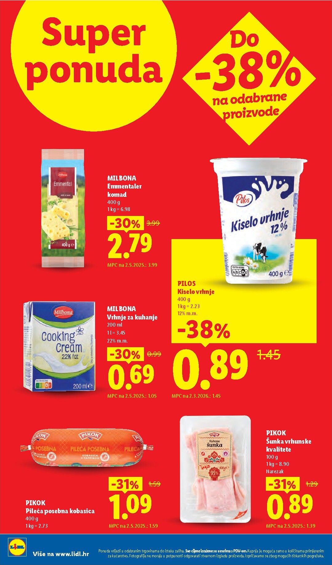 lidl - Aktualni katalog Lidl - Super Ponuda od ponedjeljka, 10.08.2026 do nedjelje, 16.08.2026 - page: 2