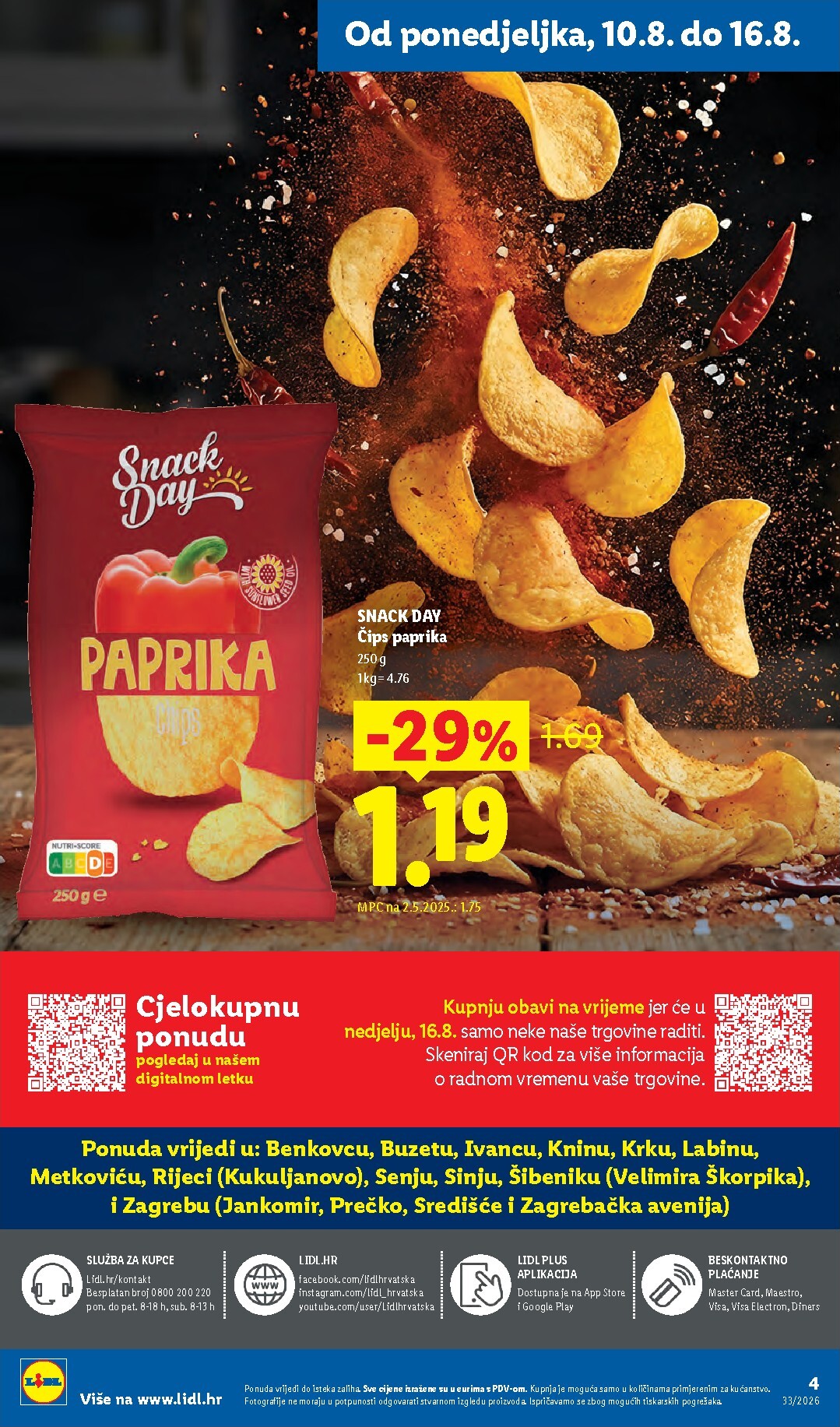 lidl - Aktualni katalog Lidl - Super Ponuda od ponedjeljka, 10.08.2026 do nedjelje, 16.08.2026 - page: 4