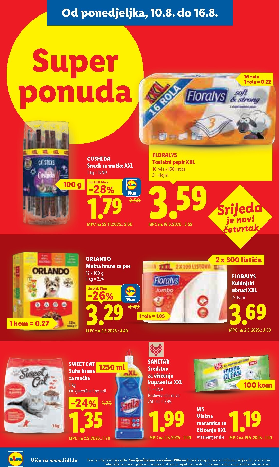 lidl - Aktualni katalog Lidl od ponedjeljka, 10.08.2026 do nedjelje, 16.08.2026 - page: 18