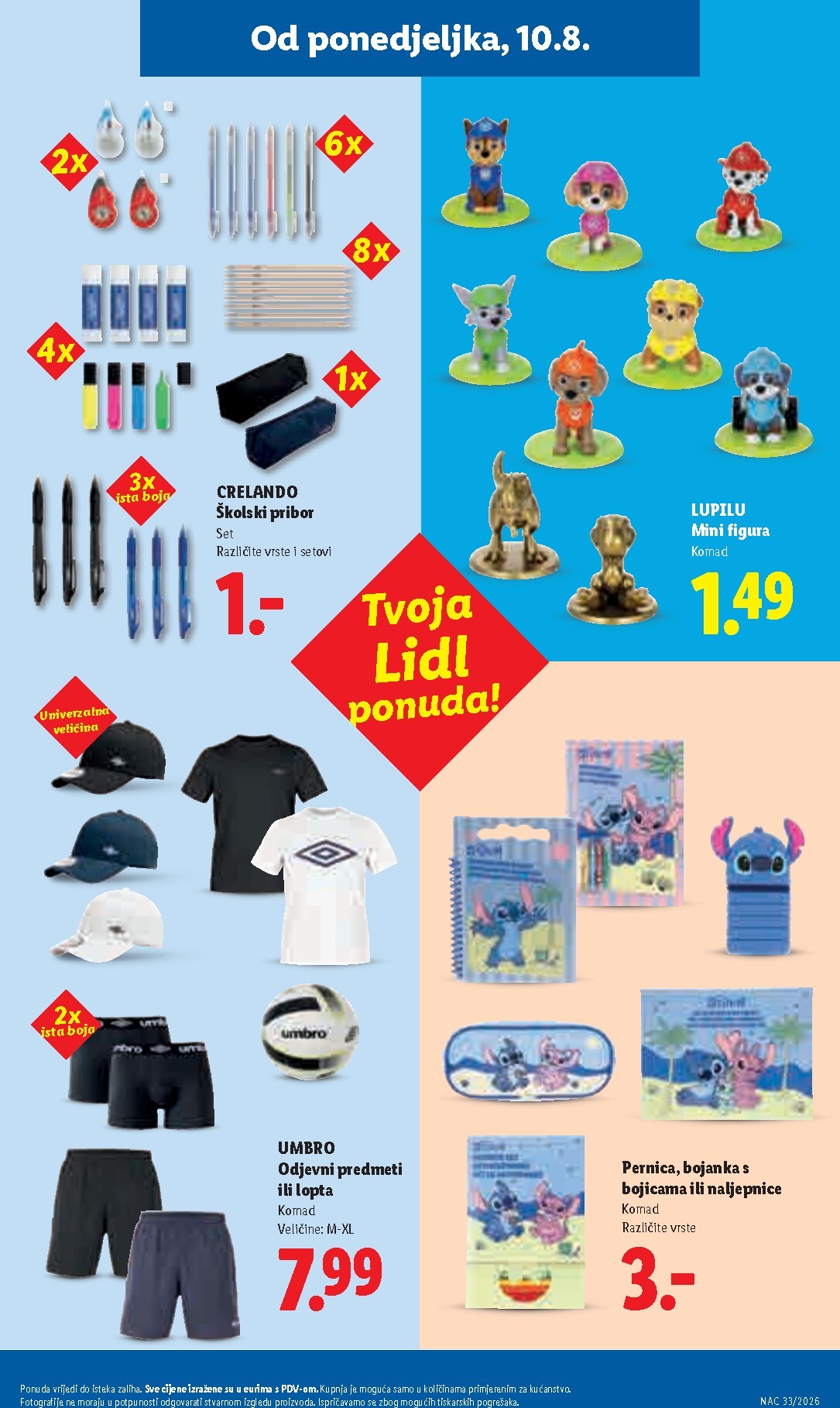 lidl - Aktualni katalog Lidl od ponedjeljka, 10.08.2026 do nedjelje, 16.08.2026 - page: 35