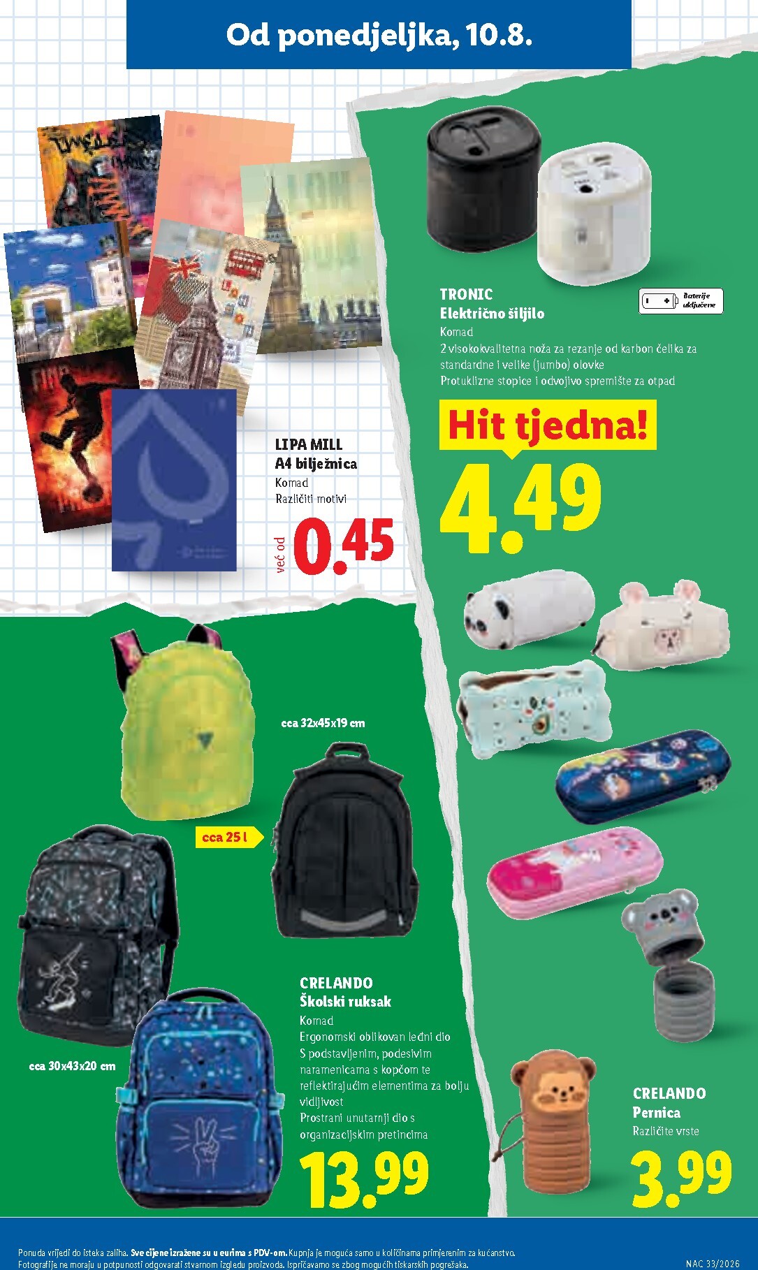 lidl - Aktualni katalog Lidl od ponedjeljka, 10.08.2026 do nedjelje, 16.08.2026 - page: 31
